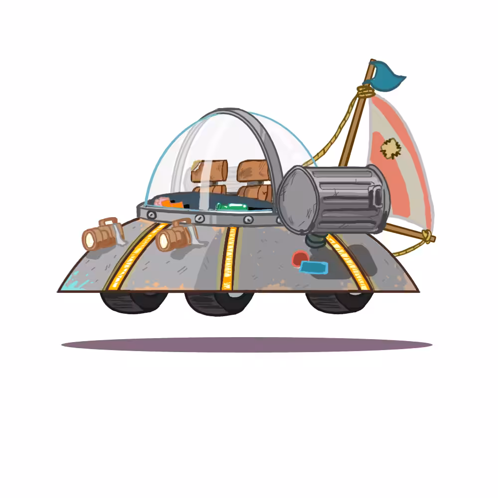The Drunk Enthusiast Scientist's UFO Car