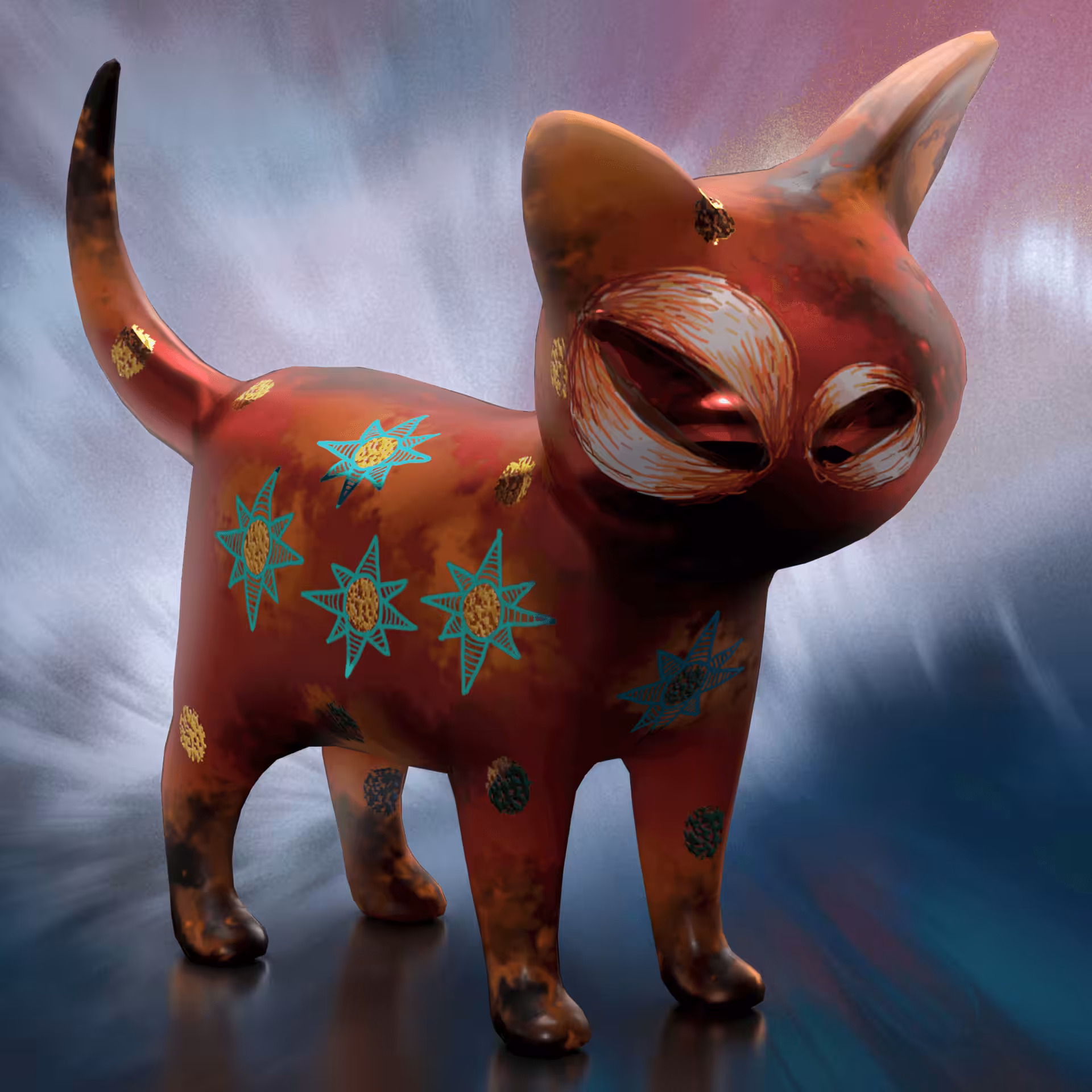 Metallic Cat #55