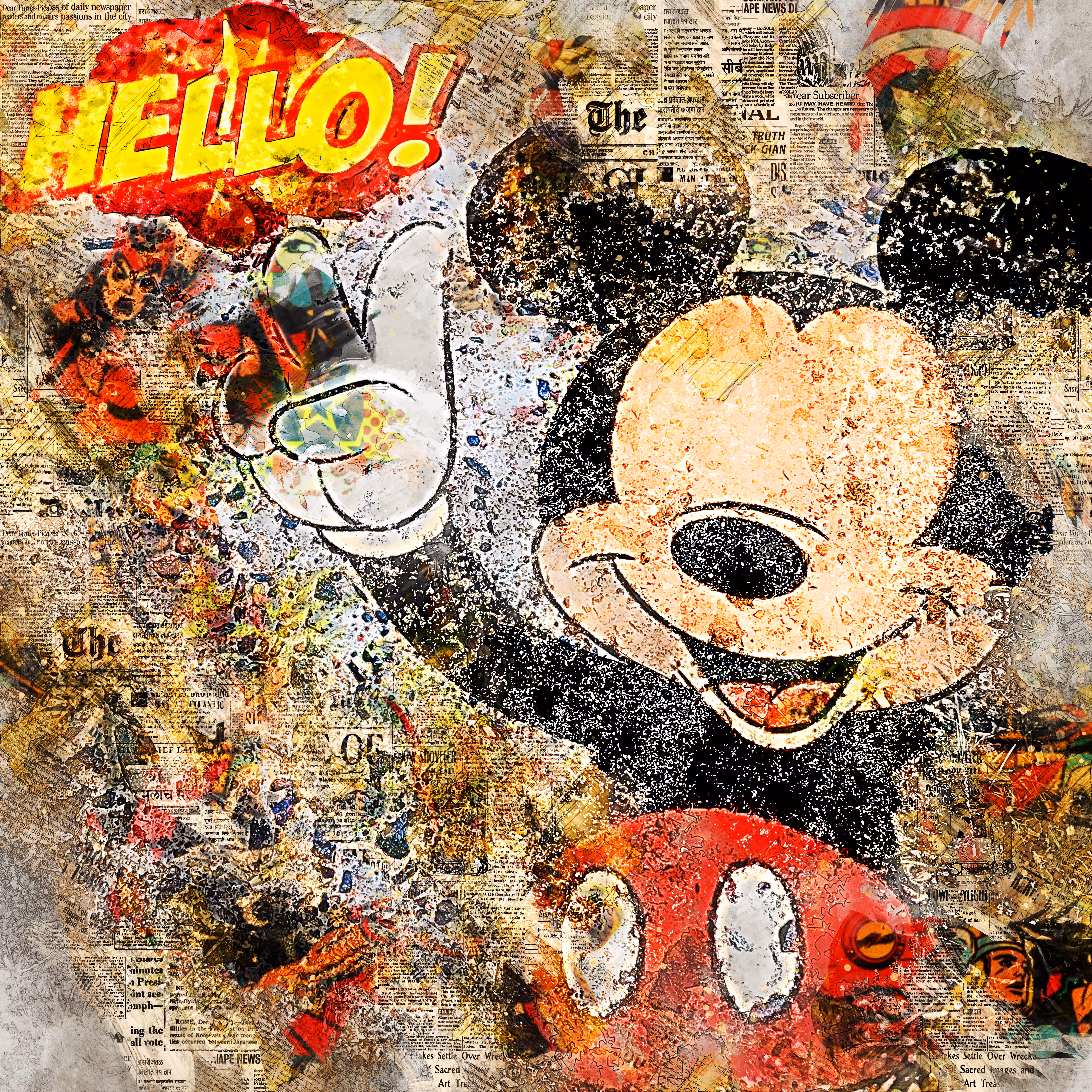 Hello Mickey