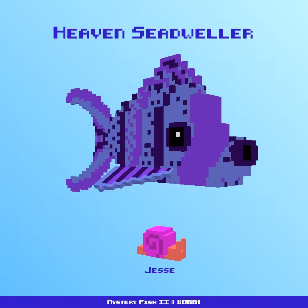 Heaven Seadweller :: Mystery Fish 0661/1000