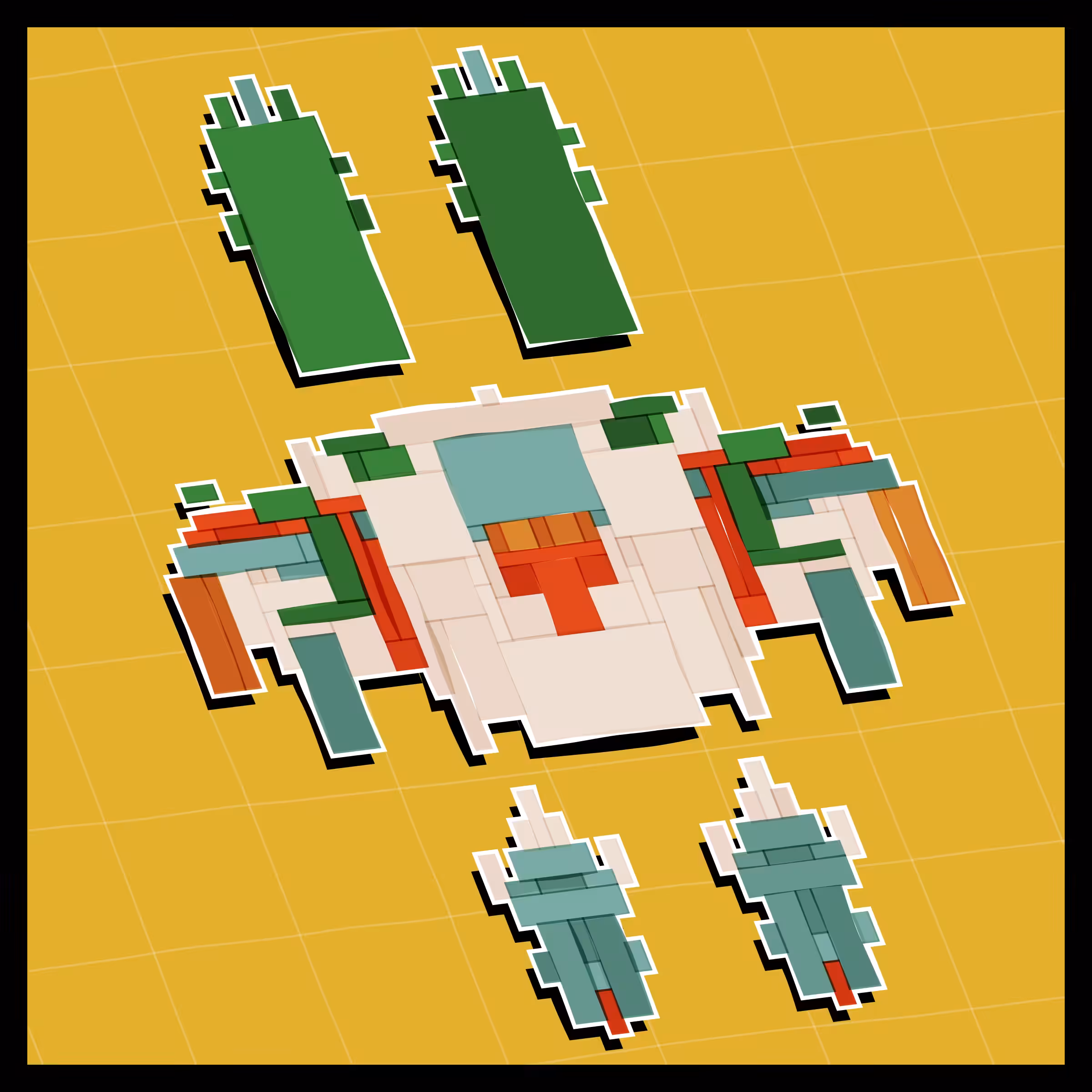 Paper Armada #2251
