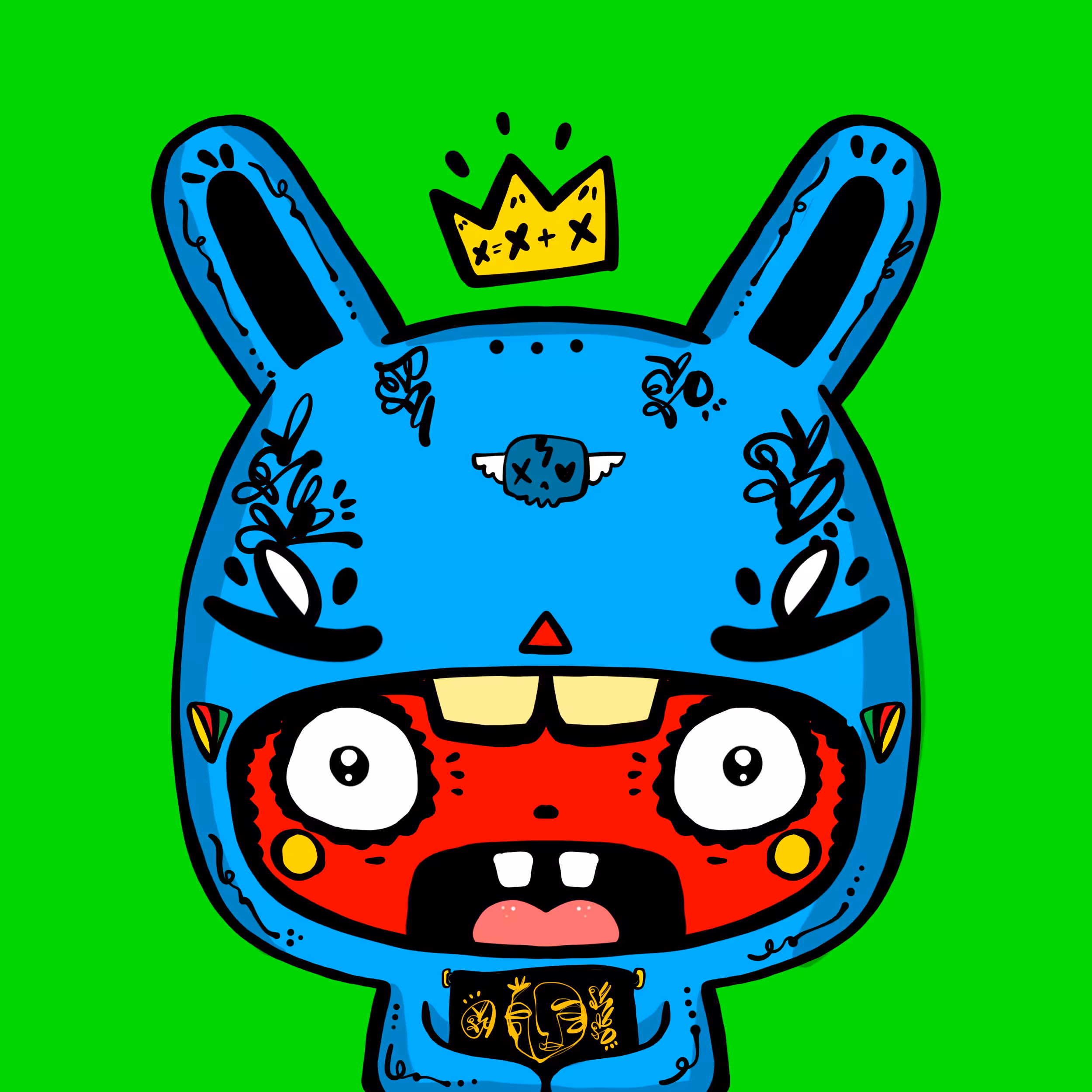 TOKYO PUNKS | BAD BUNNIES: TKP BAD BUNNY #0356