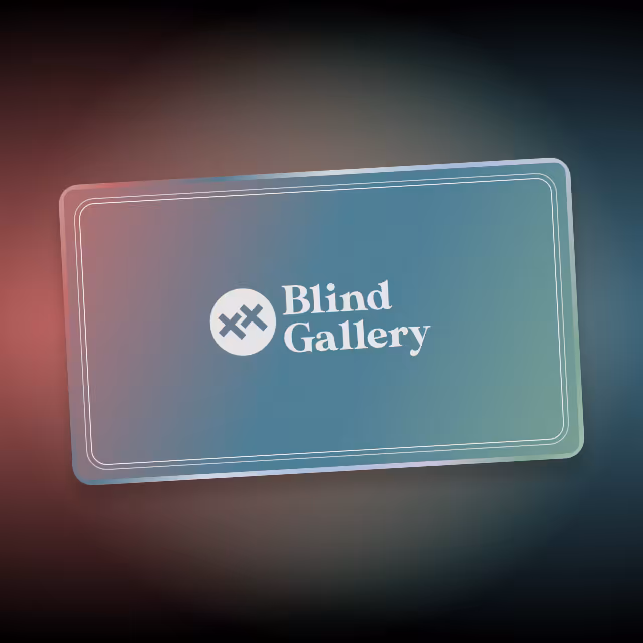 Blind Gallery Club Membership #134