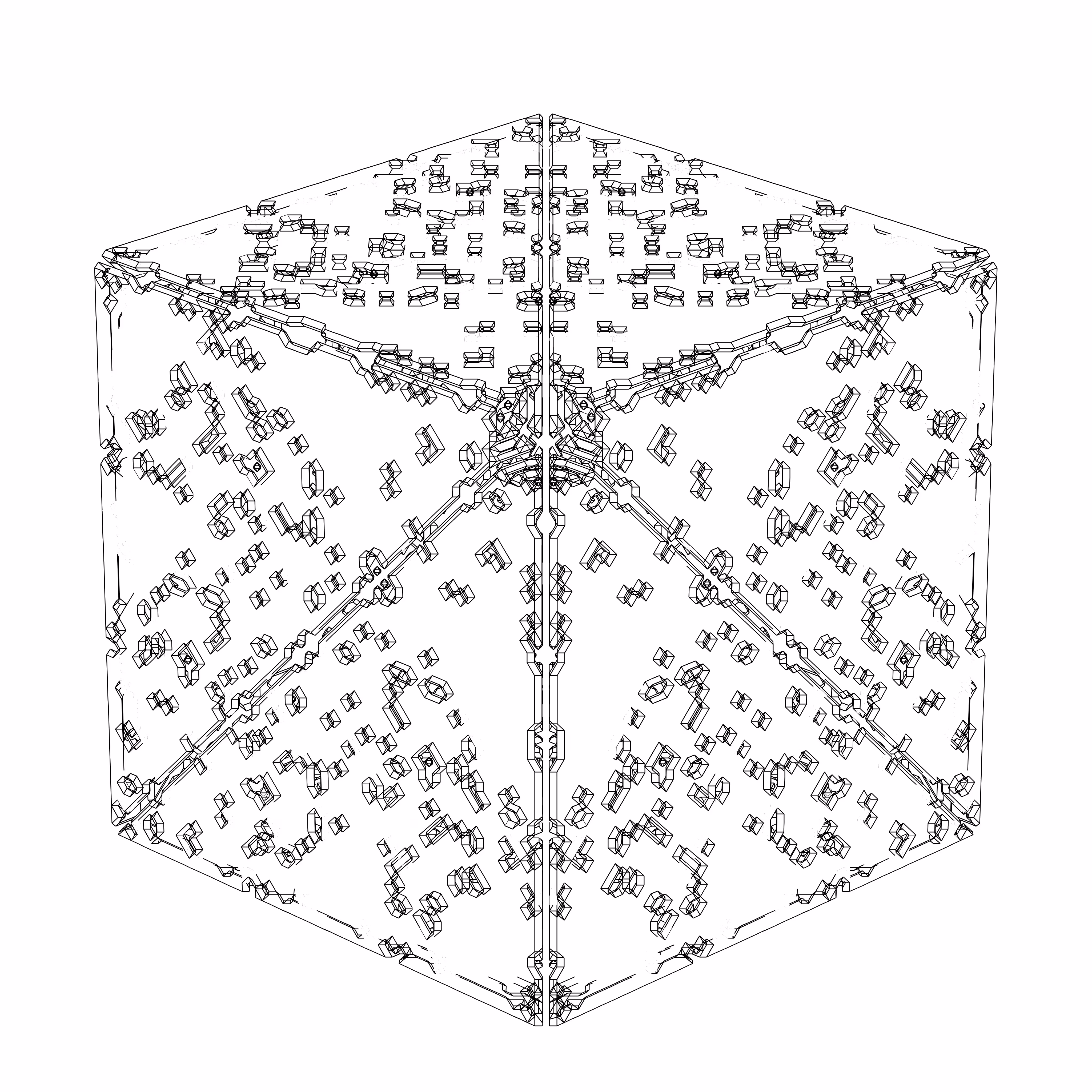 LL21 Alien Art Cube #986