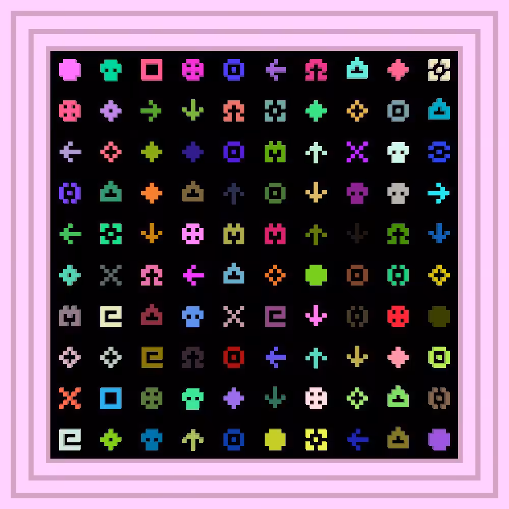 I am going to thunder fuck your chocolate dirt star and you will love it. :: Procedural Symbols #335/1000