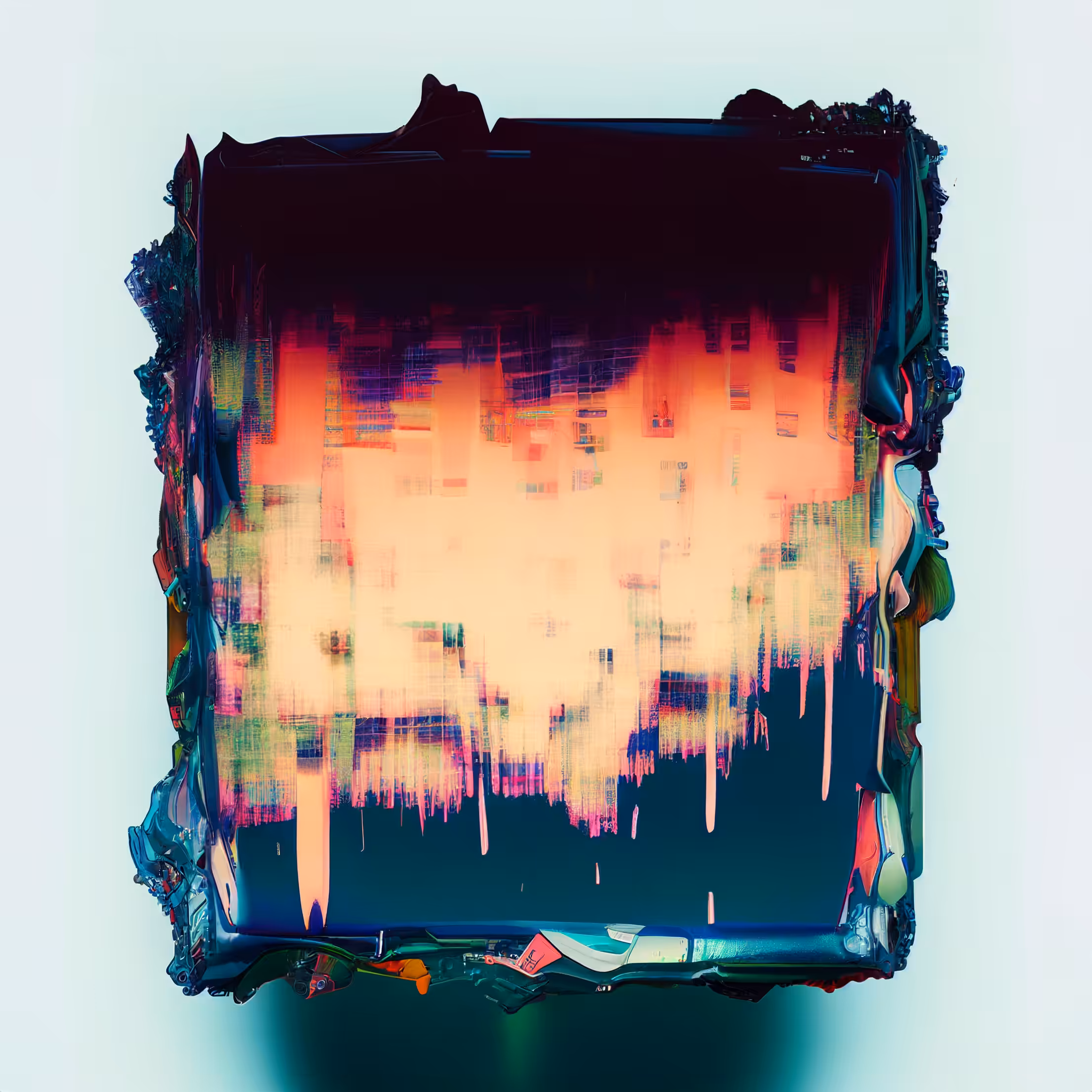 Homage to the square - Stock I: Untitled pixel stack