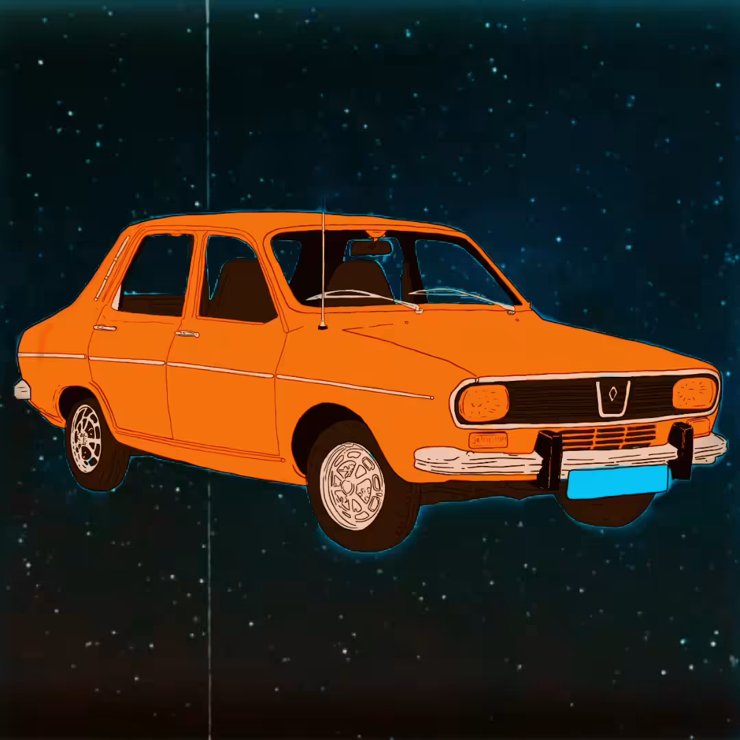 Renault 12 through the universe