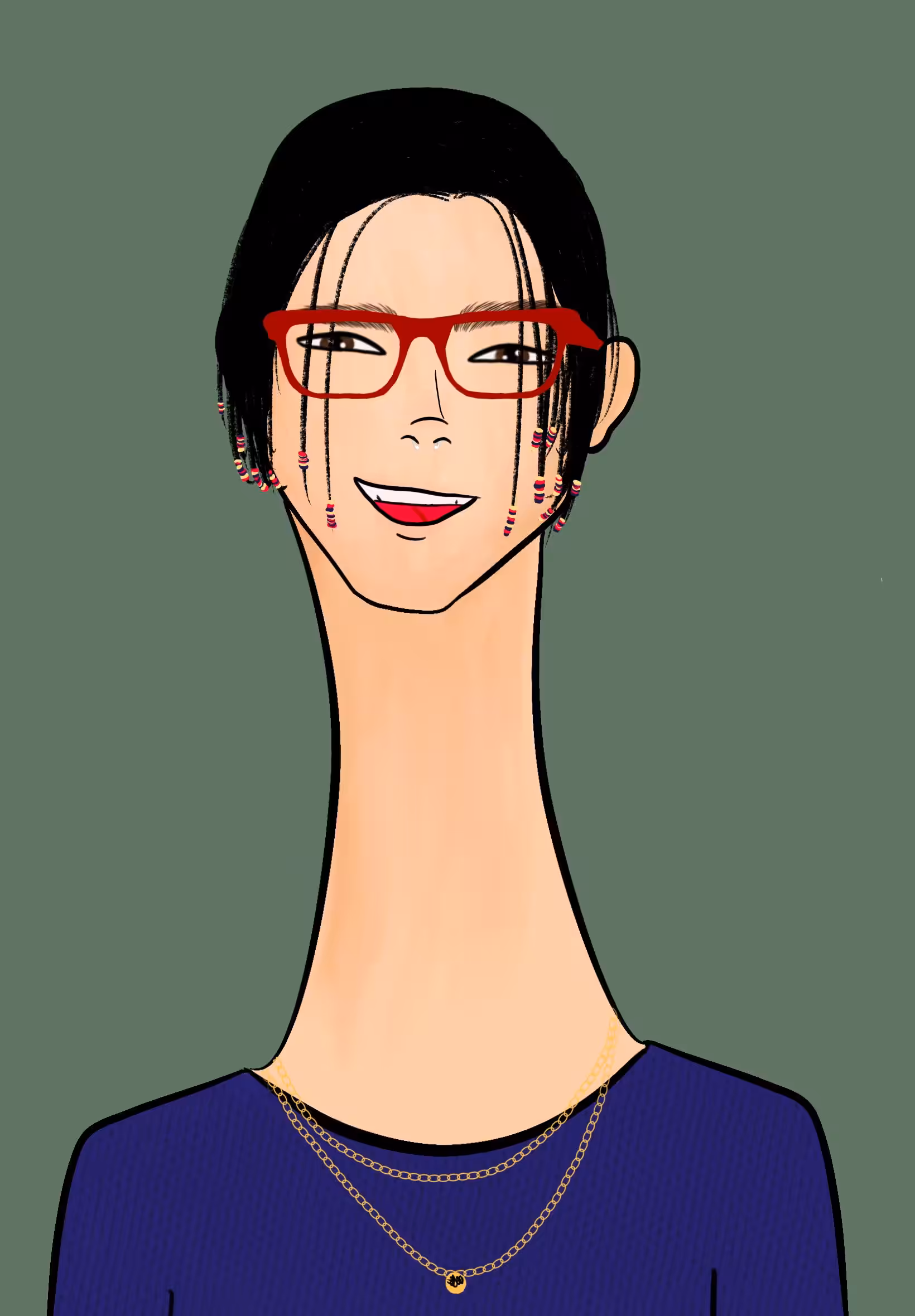 Long Neckie Fellas #1533