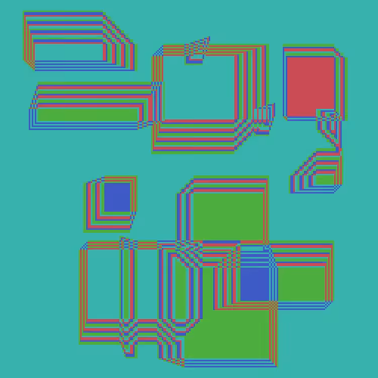Superimposed Rectangles #56