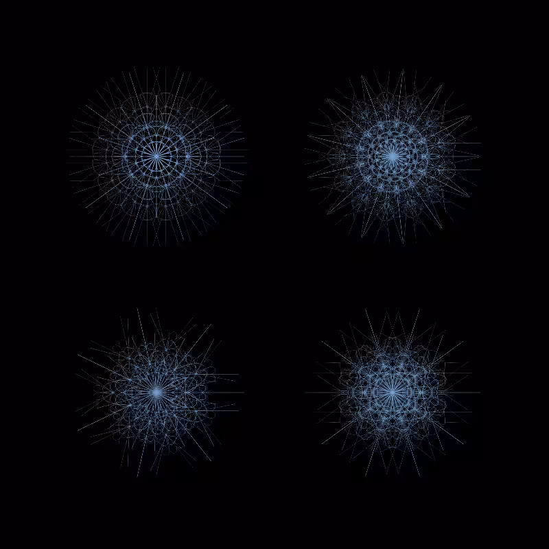 Snowflakes #6