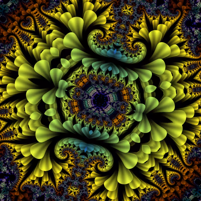 Fractal Flower #116