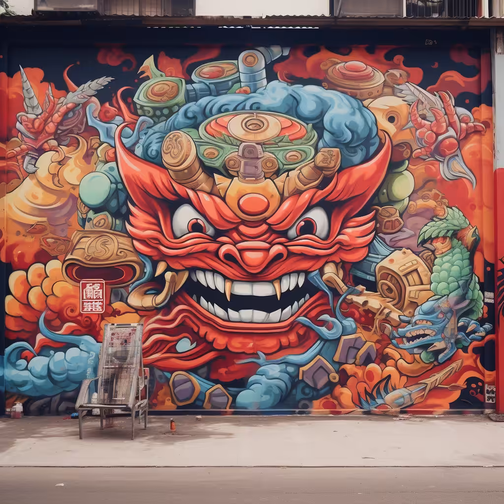 Graffiti Dragon