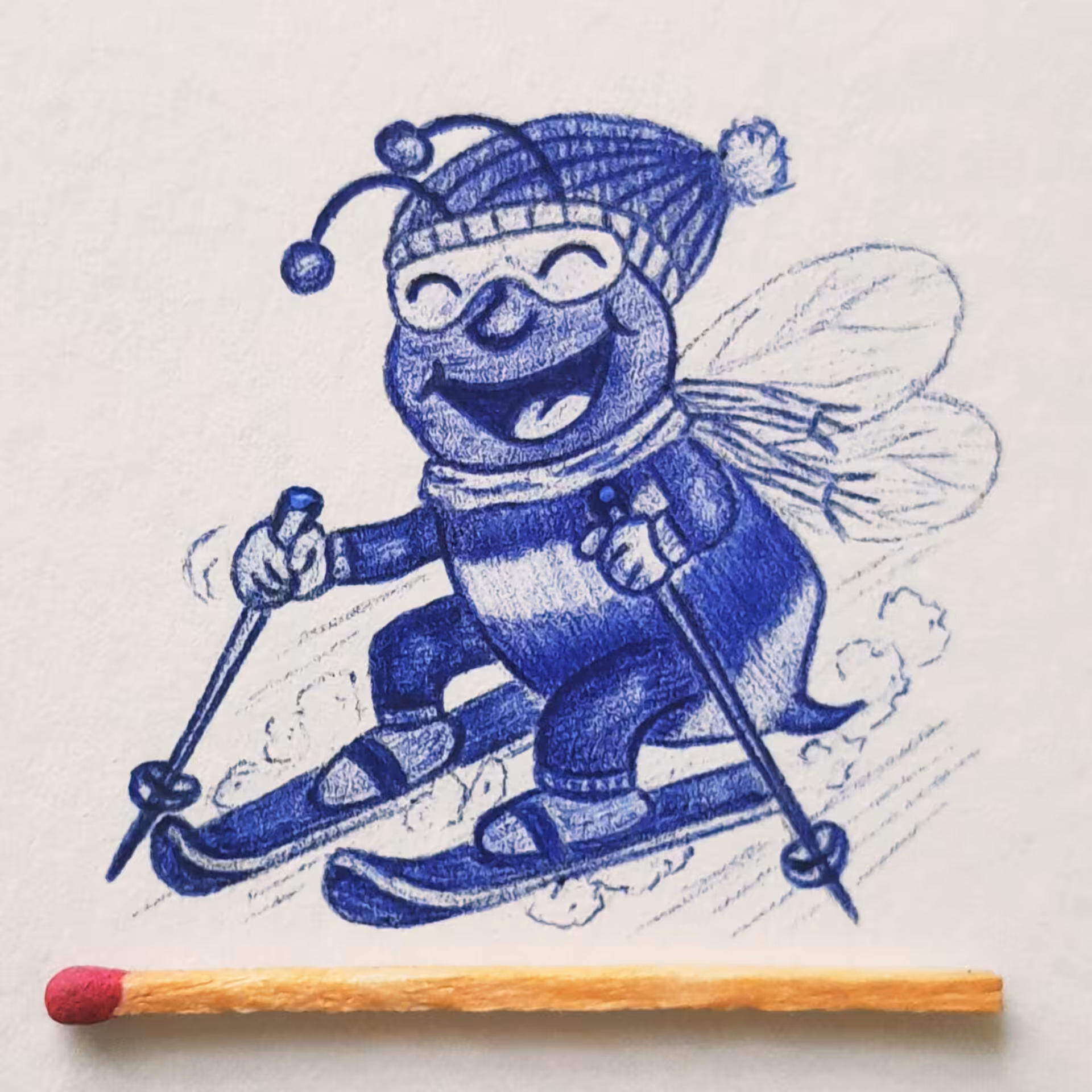  Matchstick: Honey bee 8