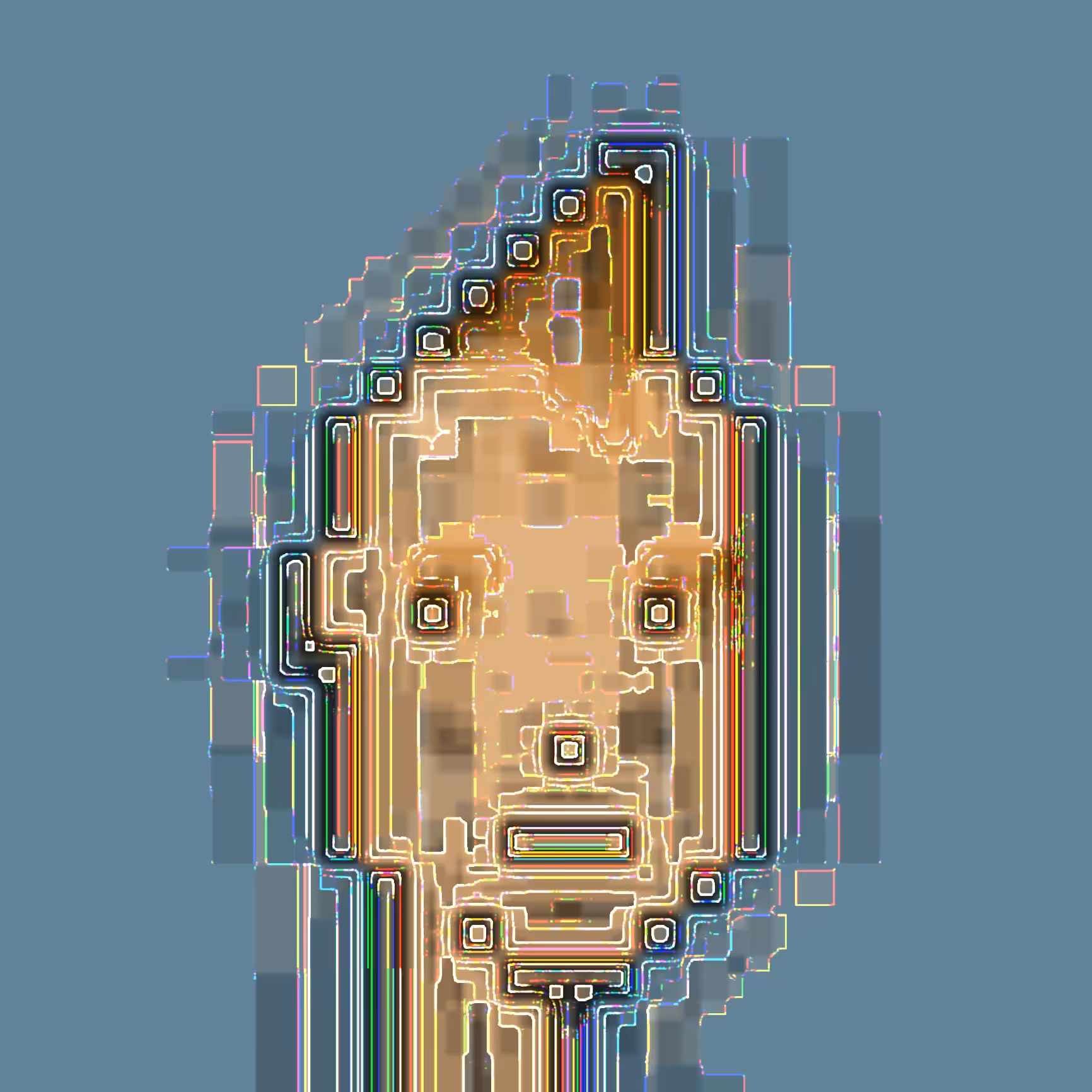 Pixel Neon Punk #030