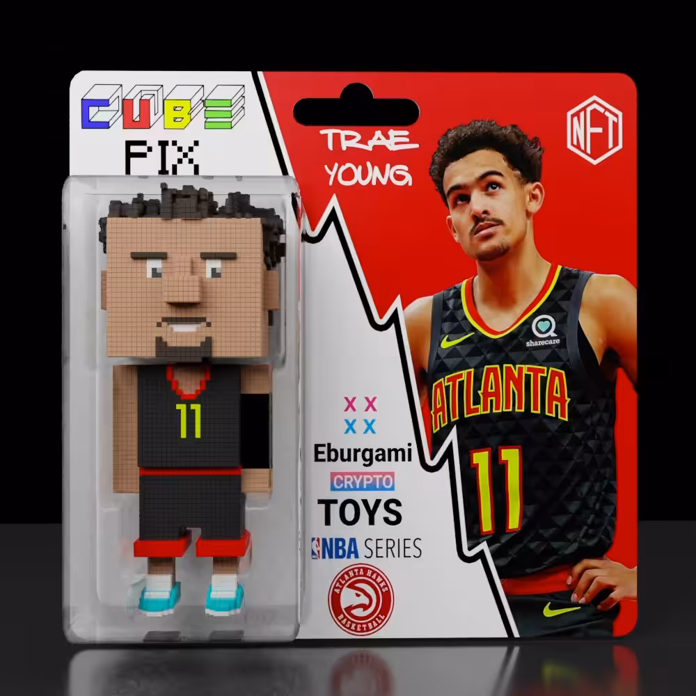 Cube Pix - Trae Young - Atlanta Hawks