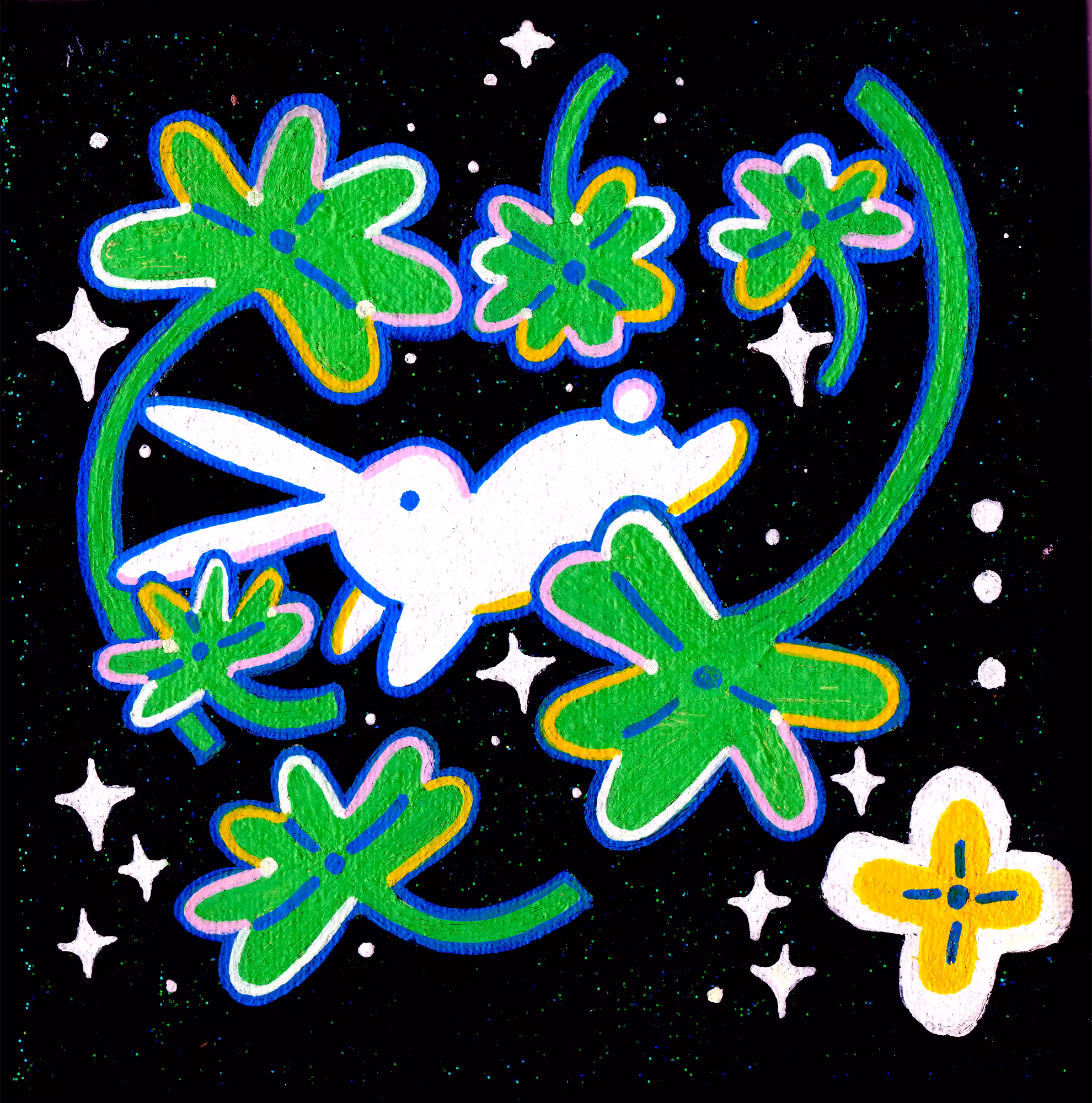 3/7 (✿) Clover and Bunnie