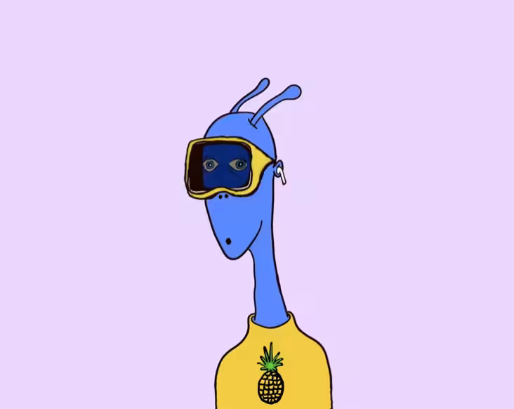 Alien pineapple shirt 