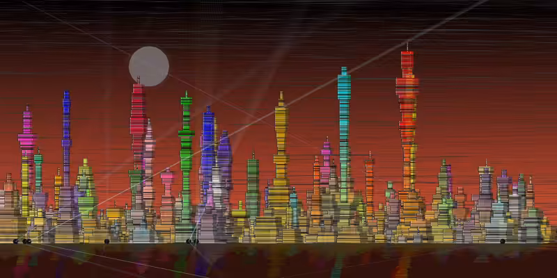 Fictional Cityscapes #59