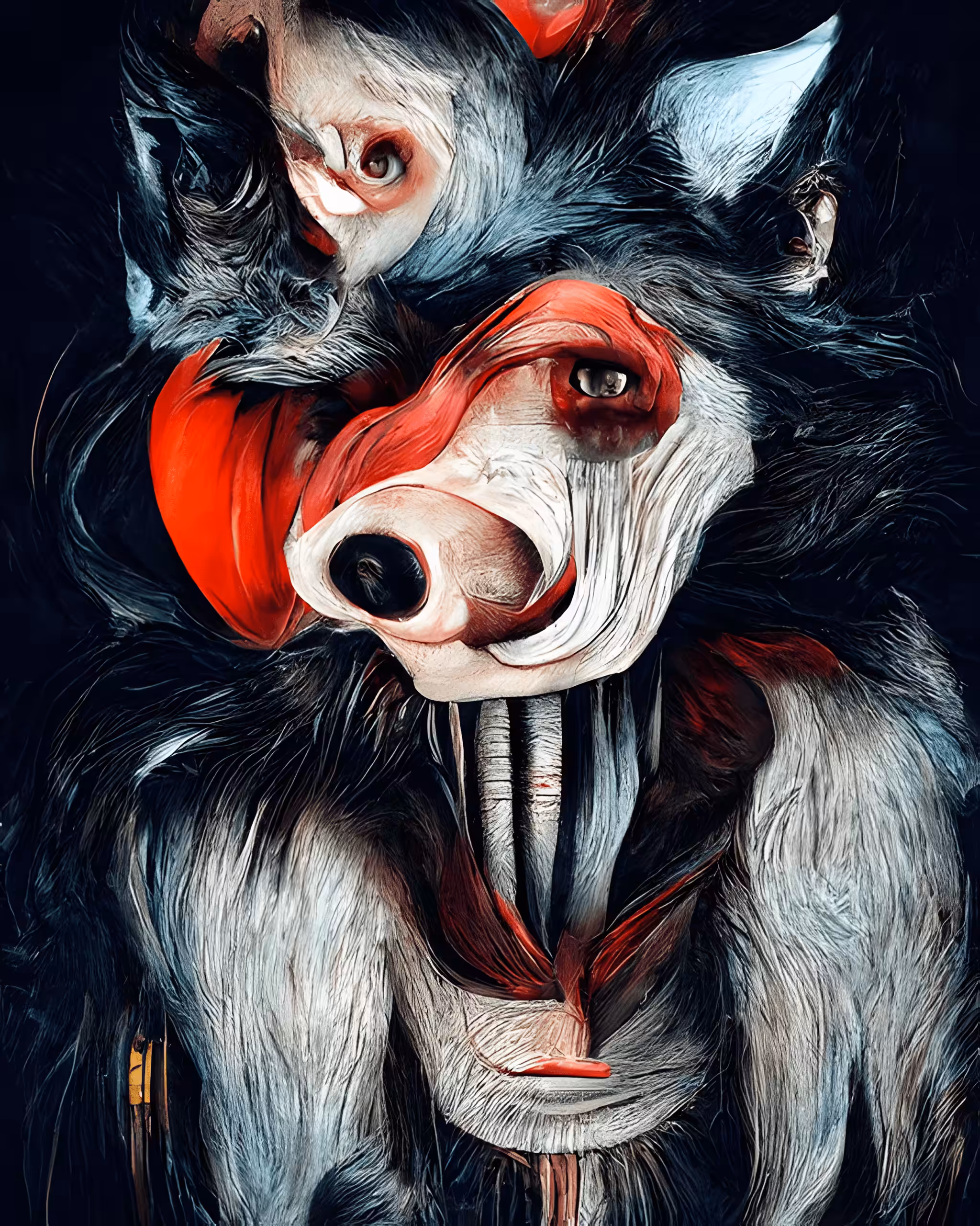 Binge-Busted Build-A-Wolf
