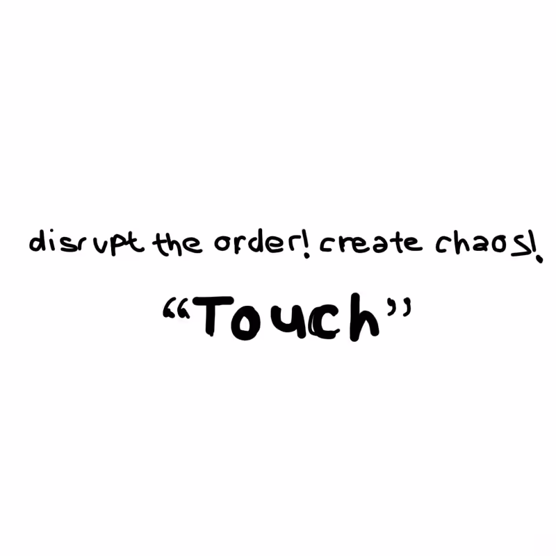 Order and Chaos! 