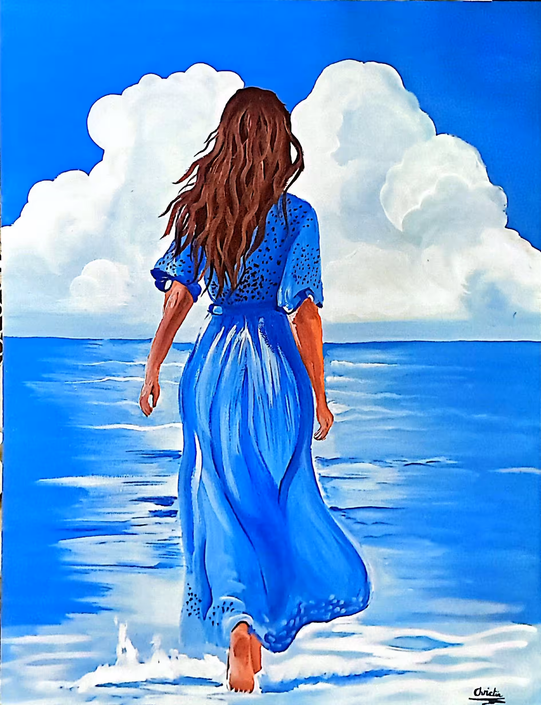 Her Last Walk On The Shore 🌊