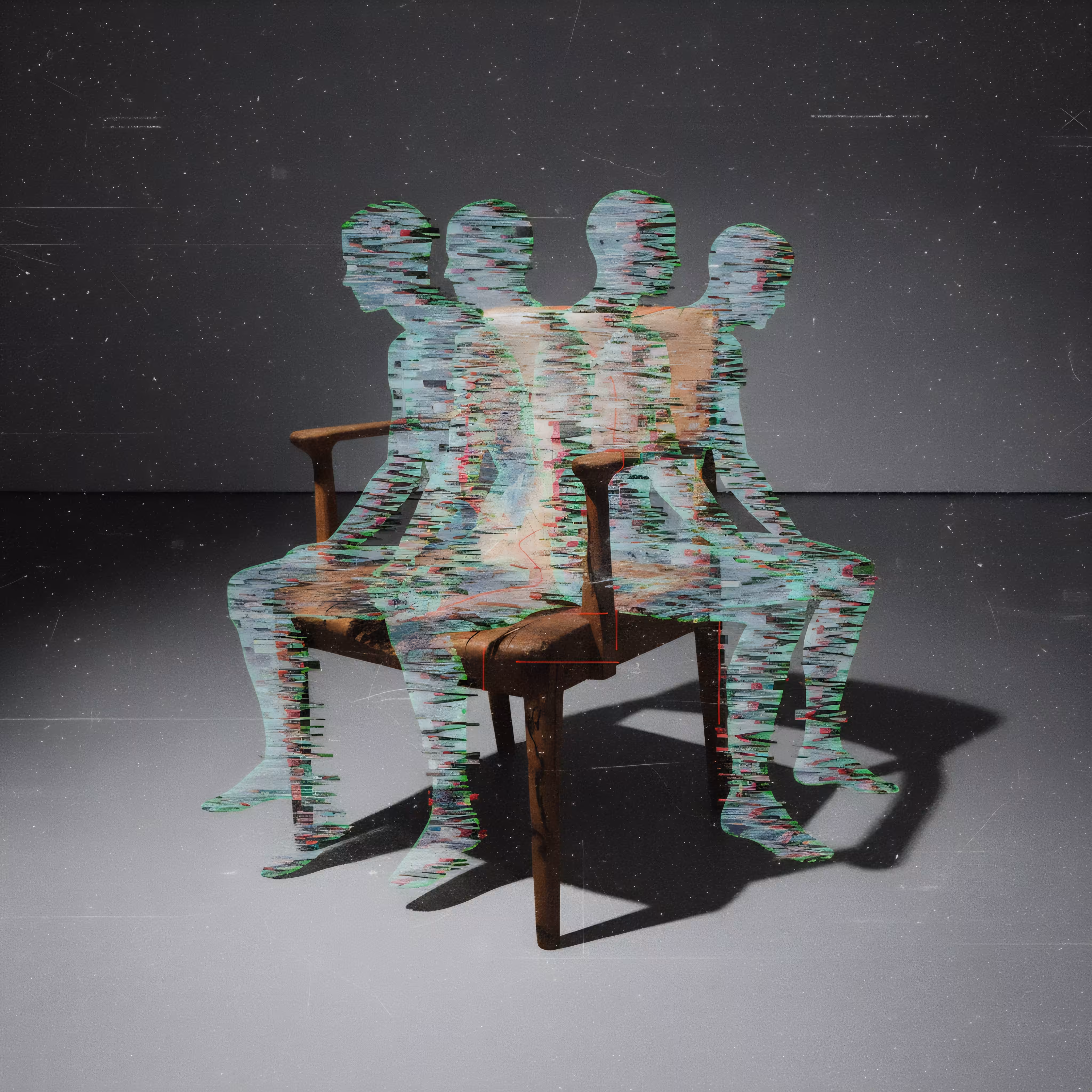 Glitch Occupants Share Furniture