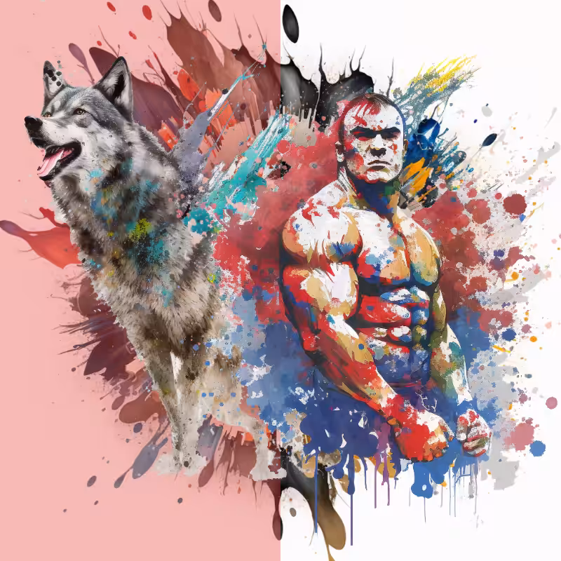 The Wolf and The Wrestler Bloke #4