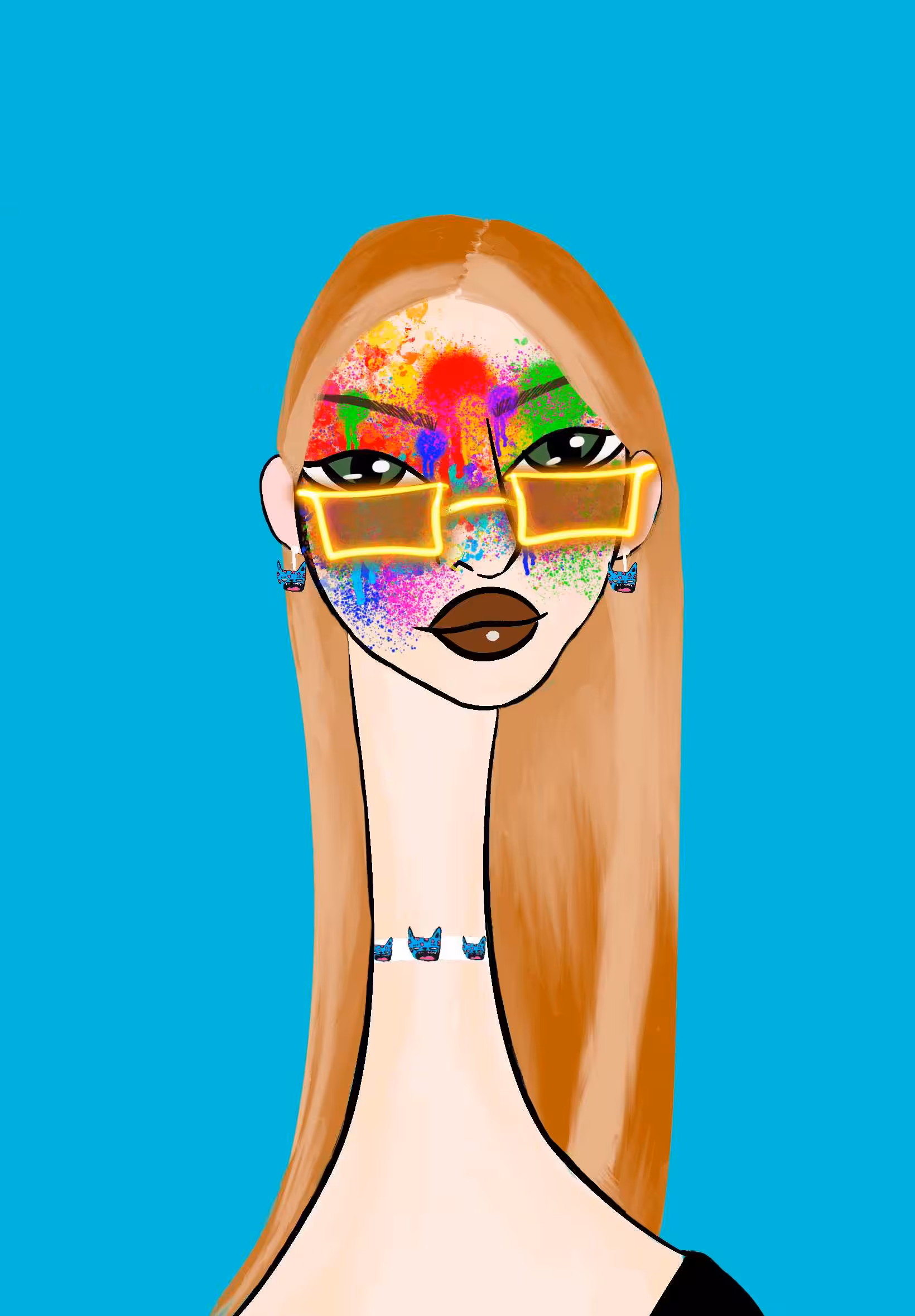 Long Neckie Ladies: Long Neckie Lady #480
