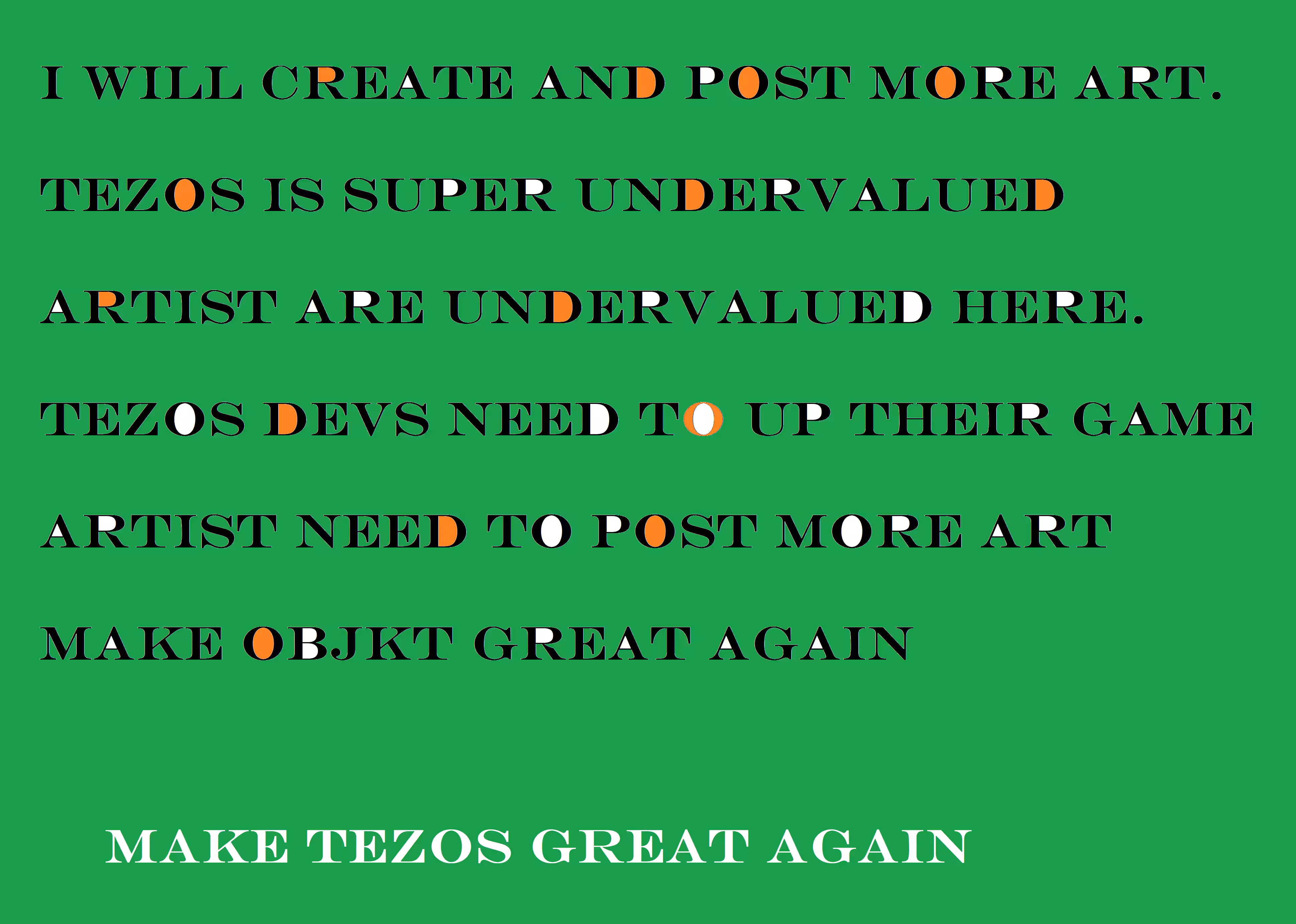 Make Tezos Great Again
