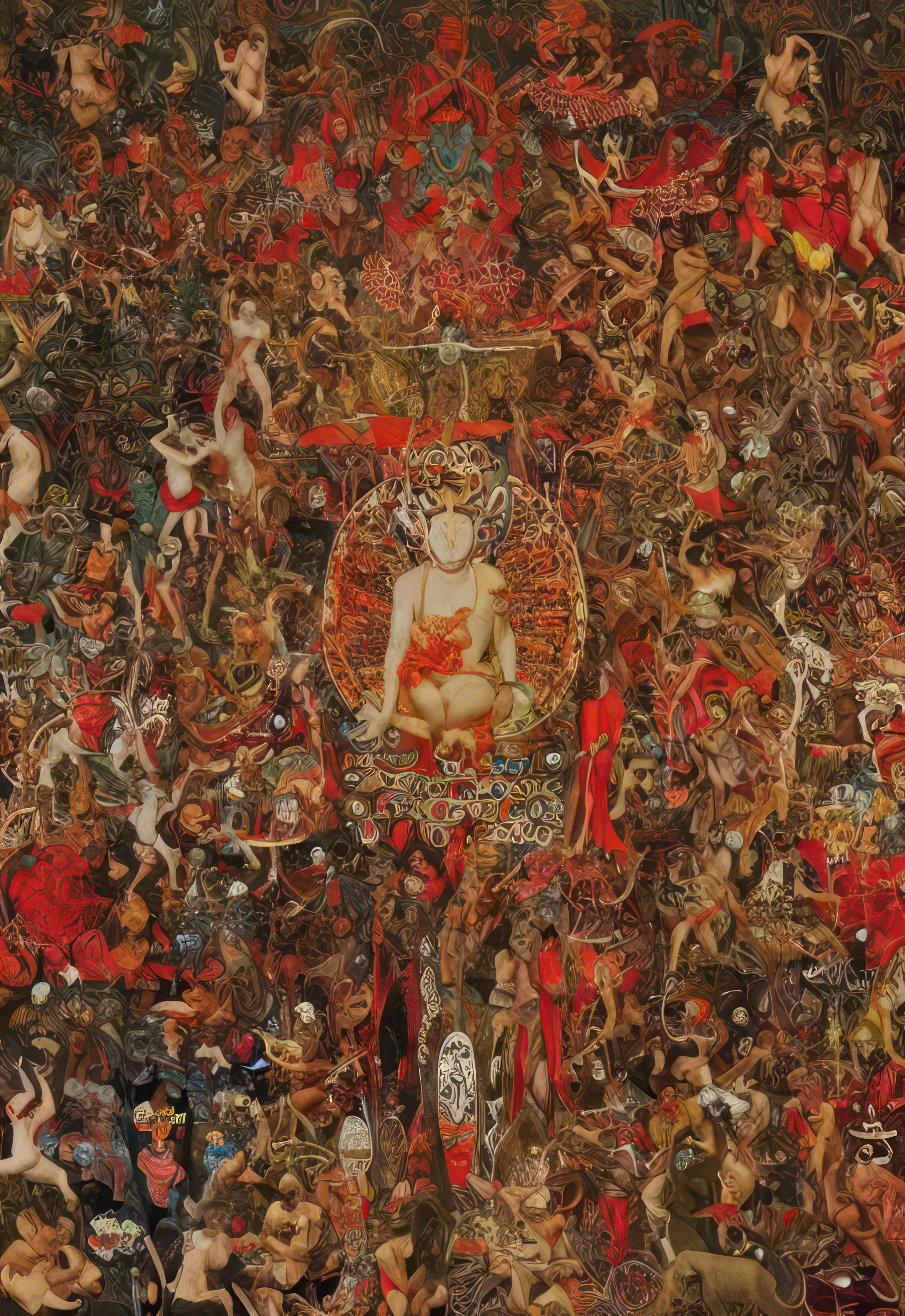 "I have long silences about the existence of the self with my non-self."