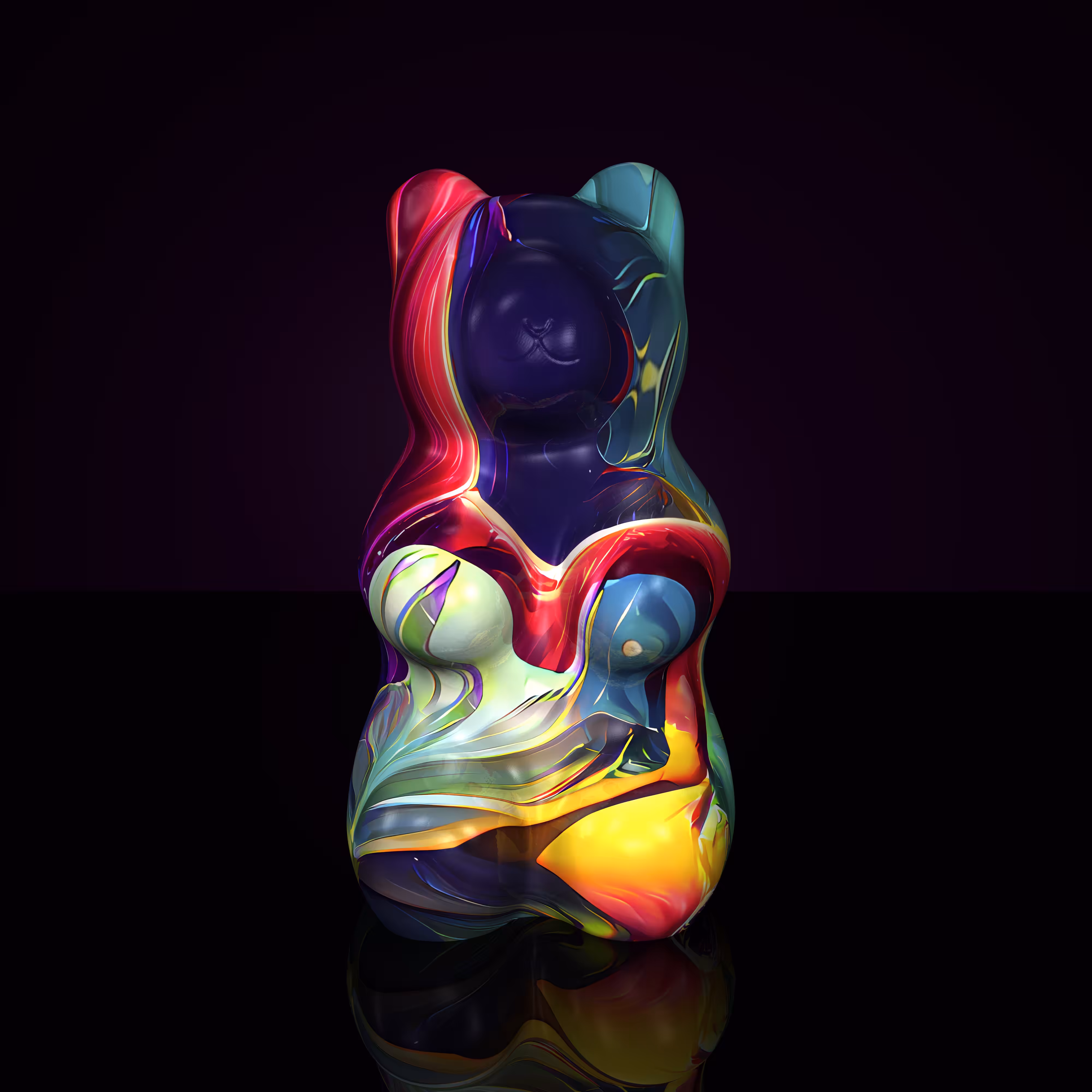 JellyPoolBear x Pixcasso Artwork #400