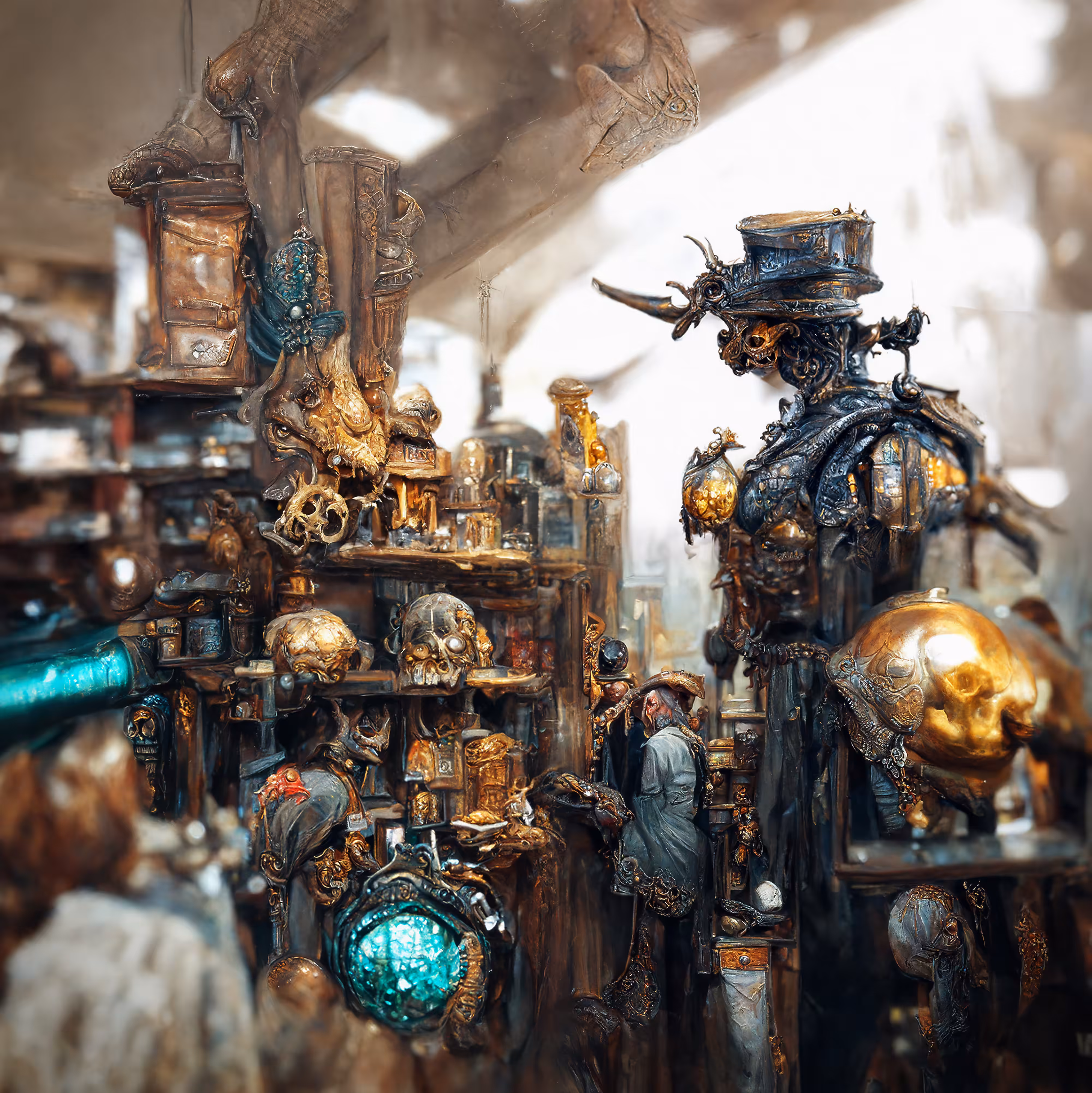Journey #17 - Oddities and ancient alien artifacts, shopping district Orion