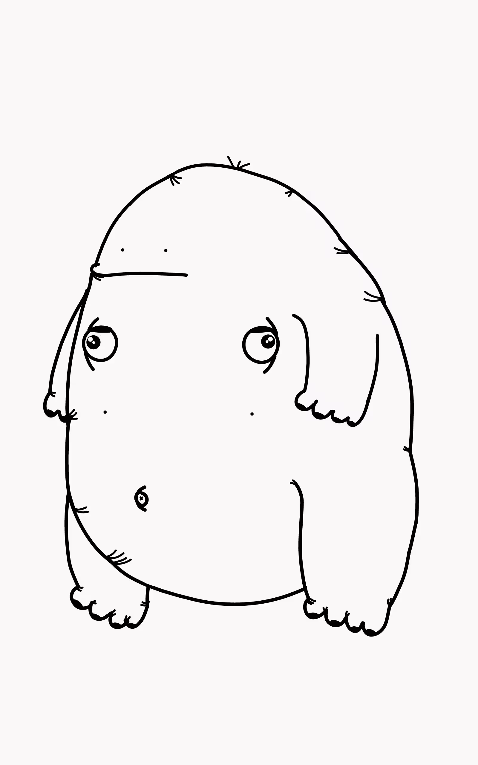 Eyed booba monster 