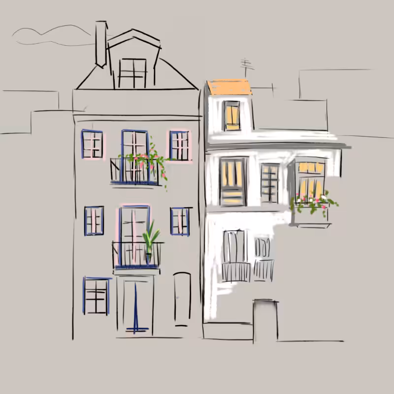 Architectural sketches #61