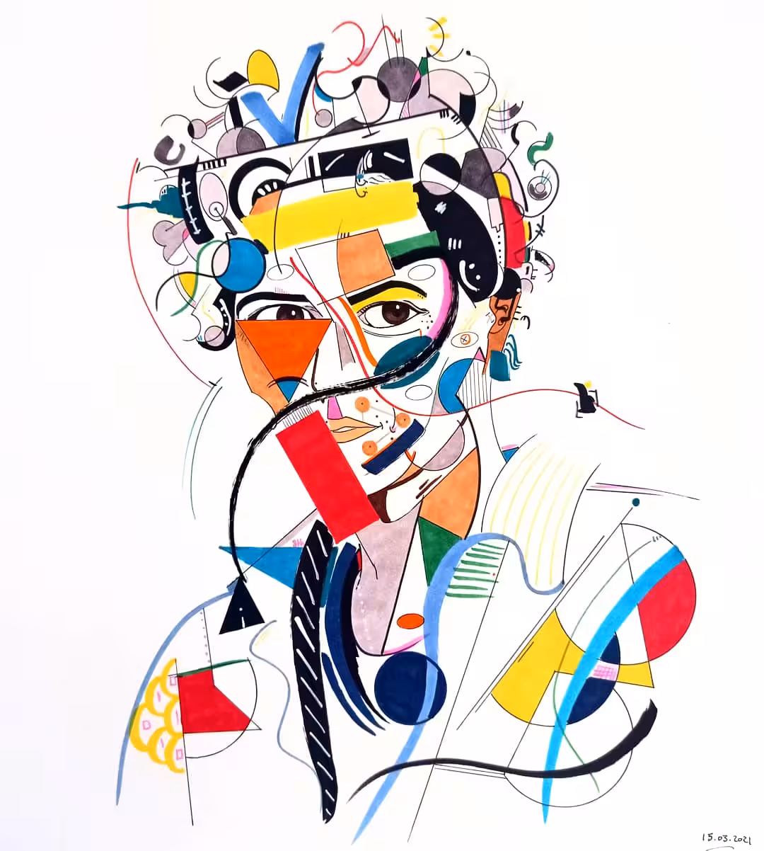 8th project Editions SOLD OUT: Geo Mehretu