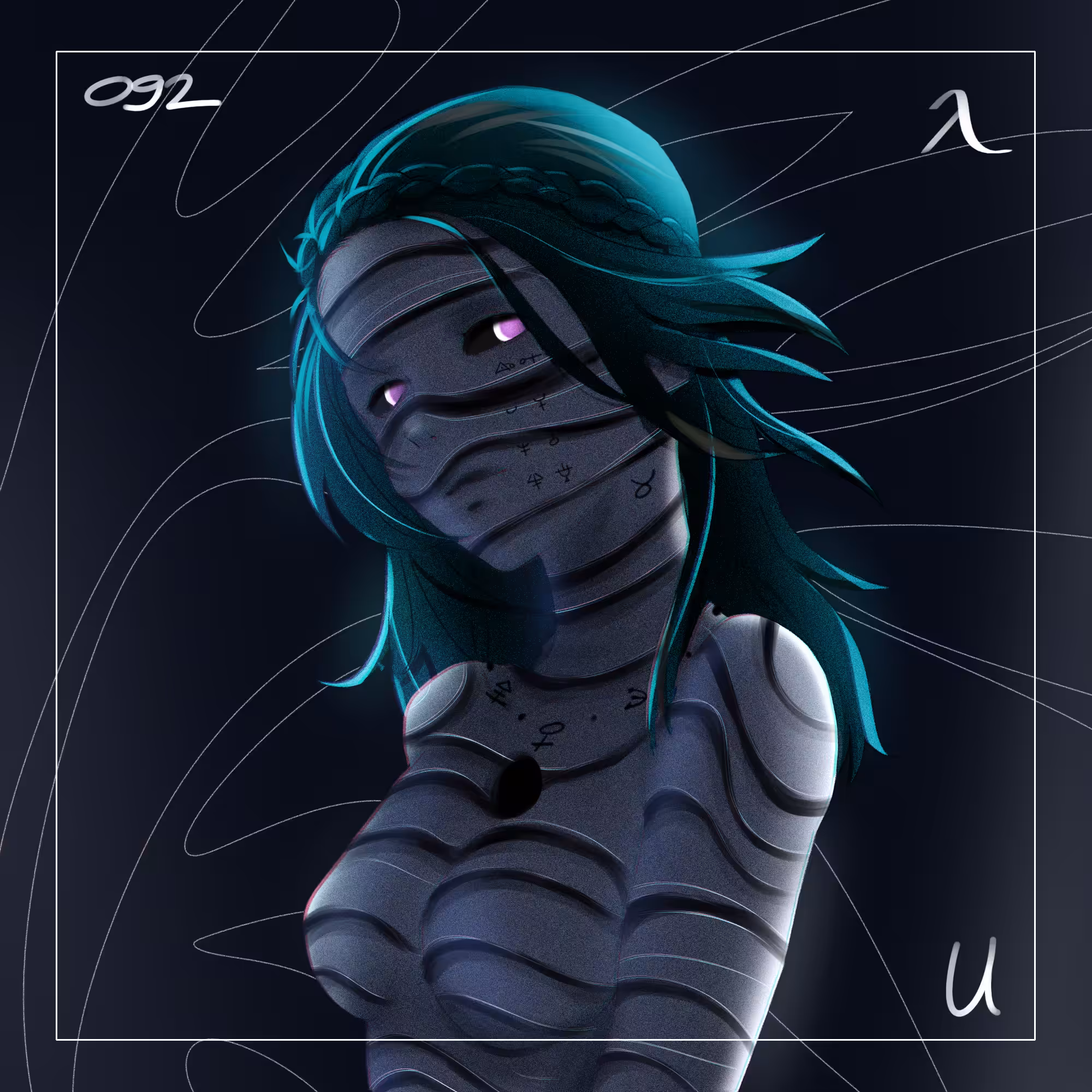 D=cayed No.11 - U λ