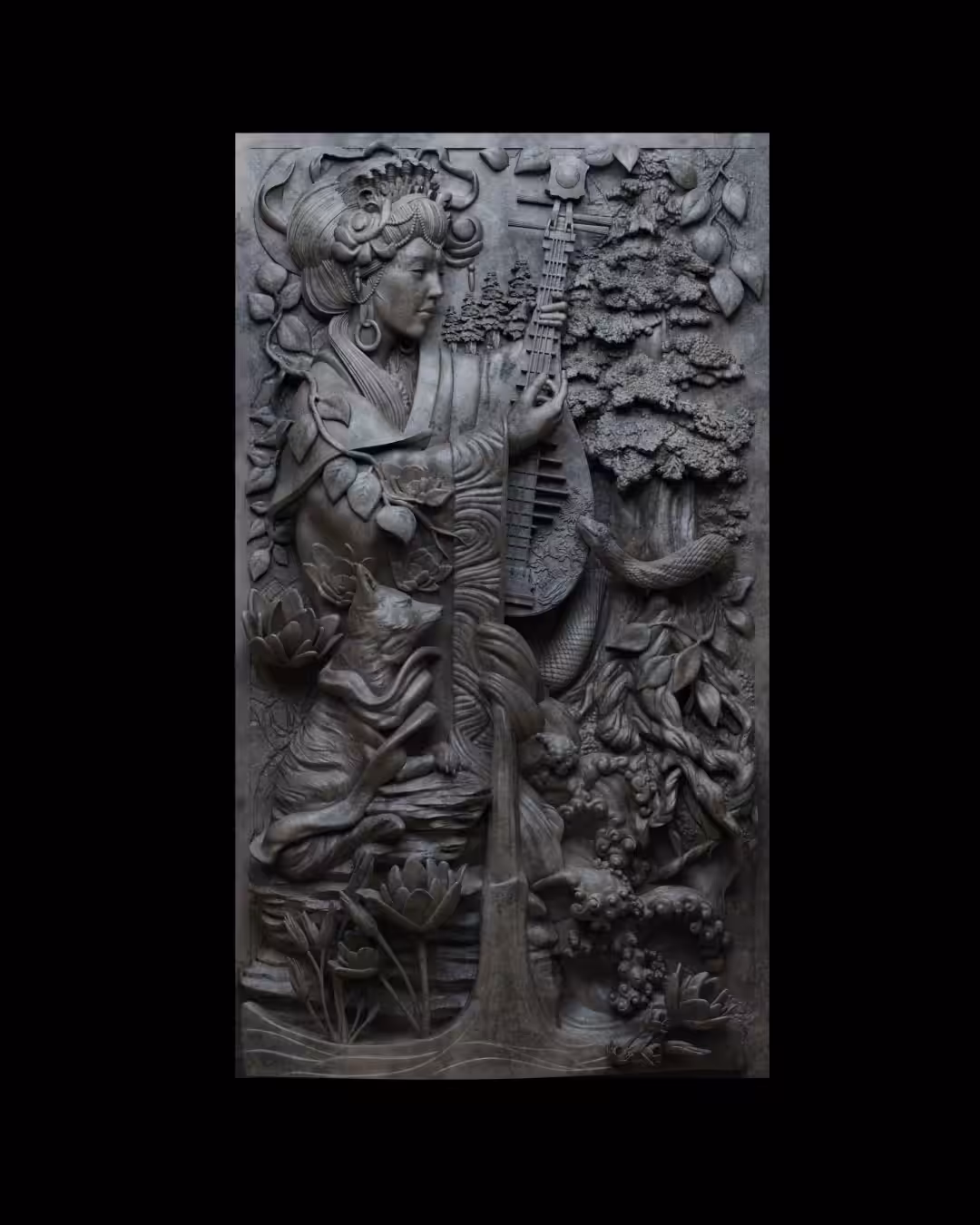 Benzaiten Relief
