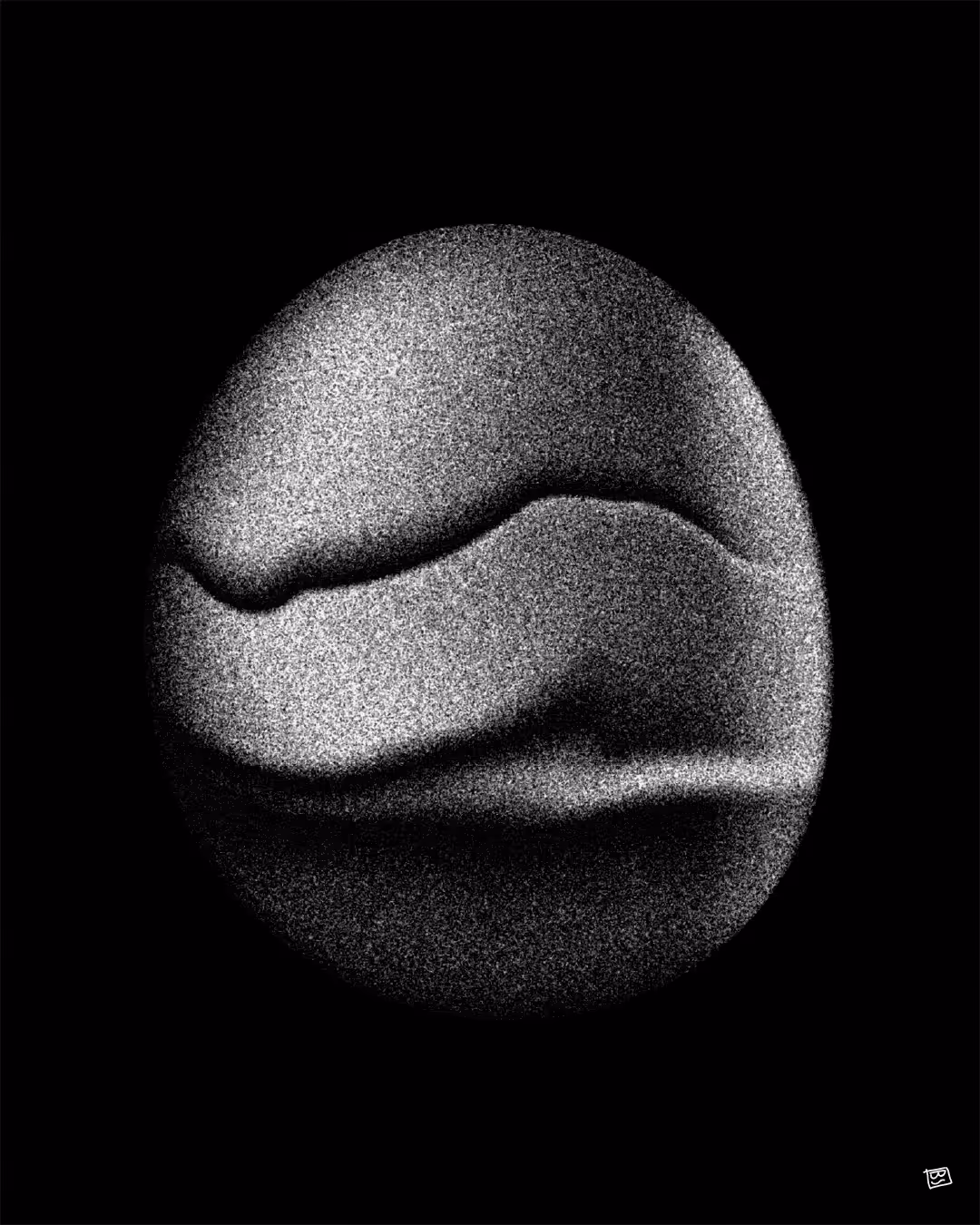 Black Stellar Stone 001