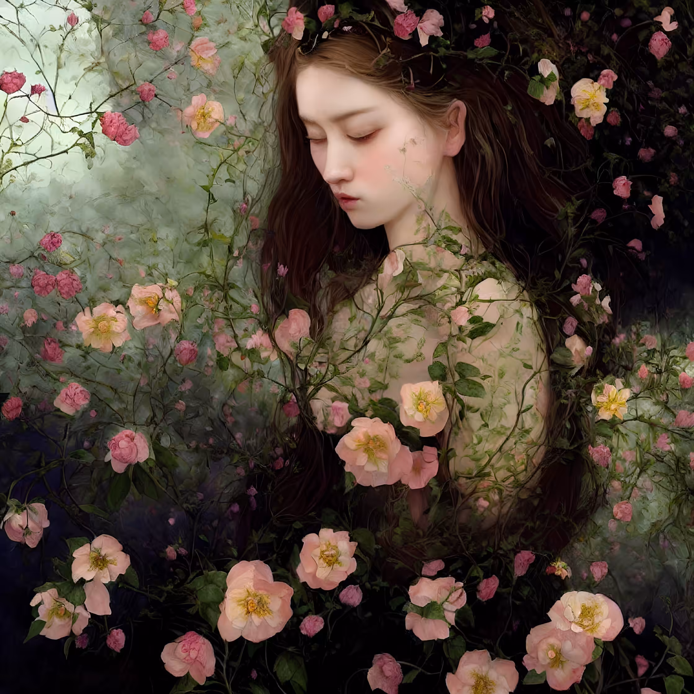 Aroma of wild rose