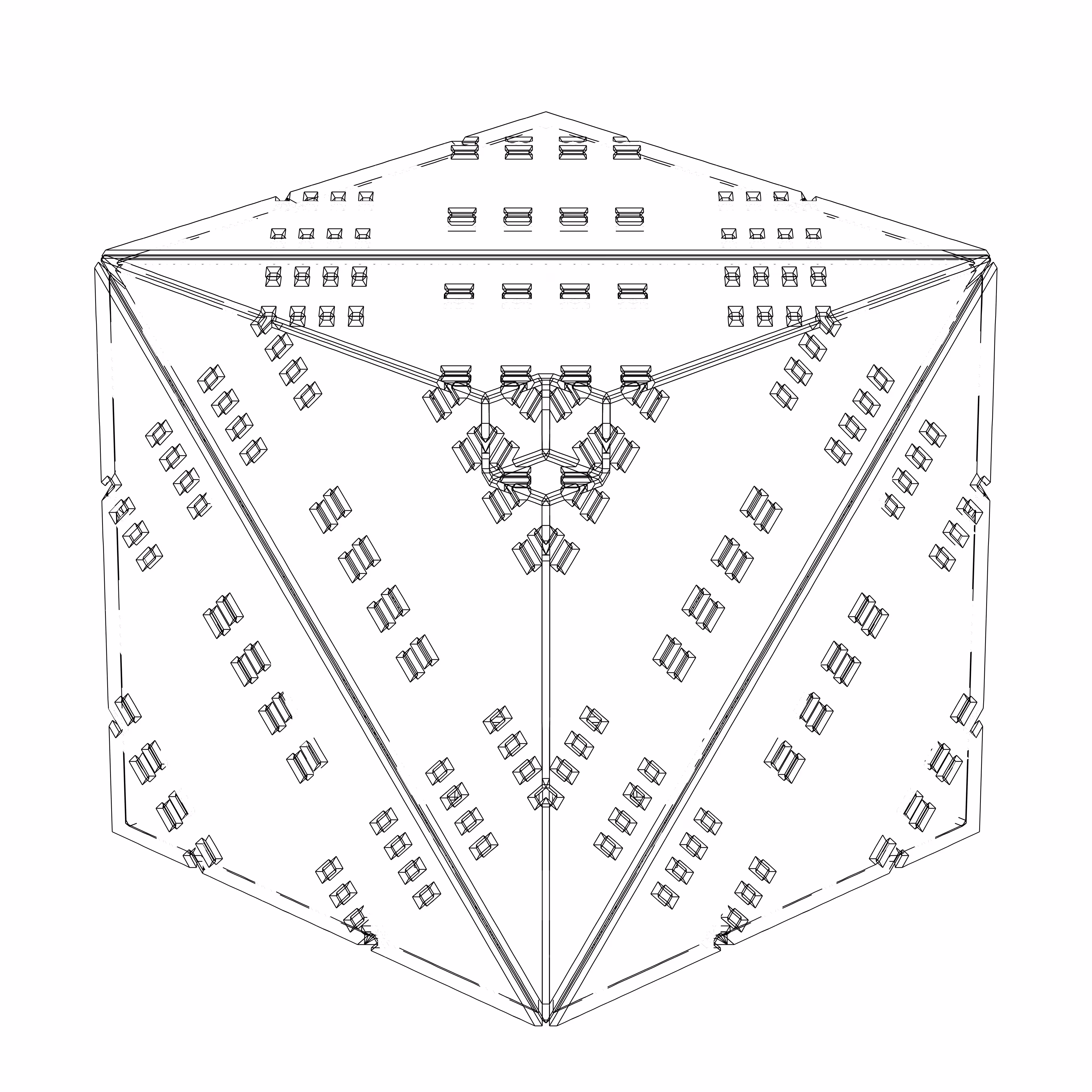 LL21 Alien Art Cube #876