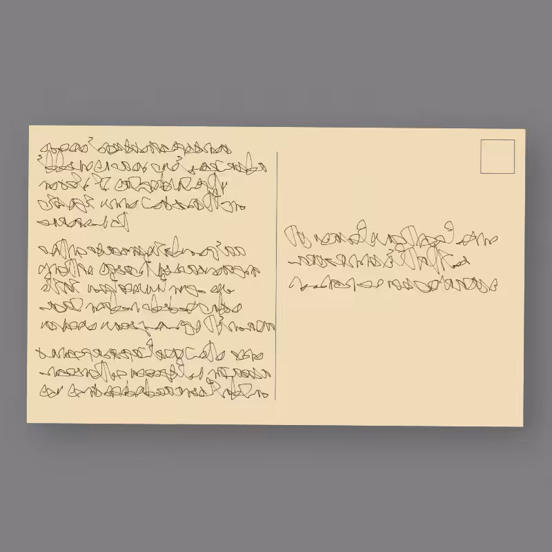 Unmailed Postcards #36
