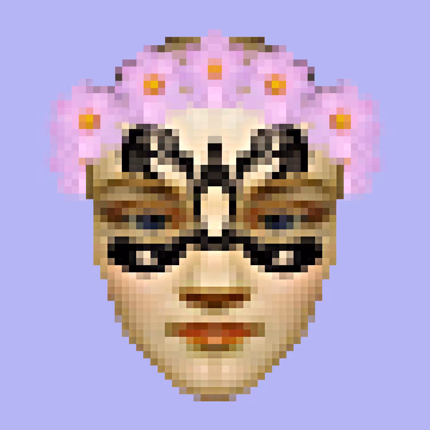 flowering girl #002