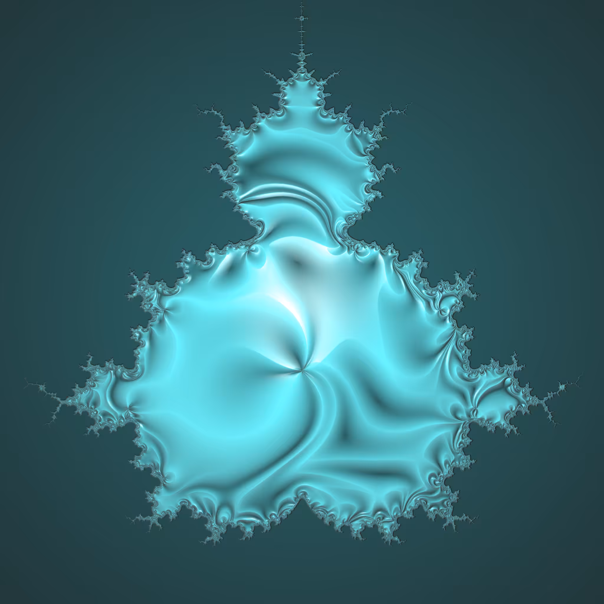 Warped Mandelbrot Fractal #9
