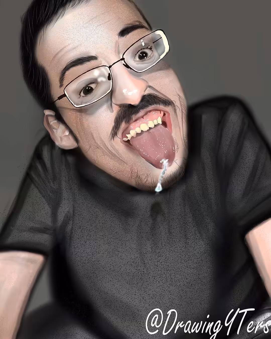 My portrait of Ricky Berwick 