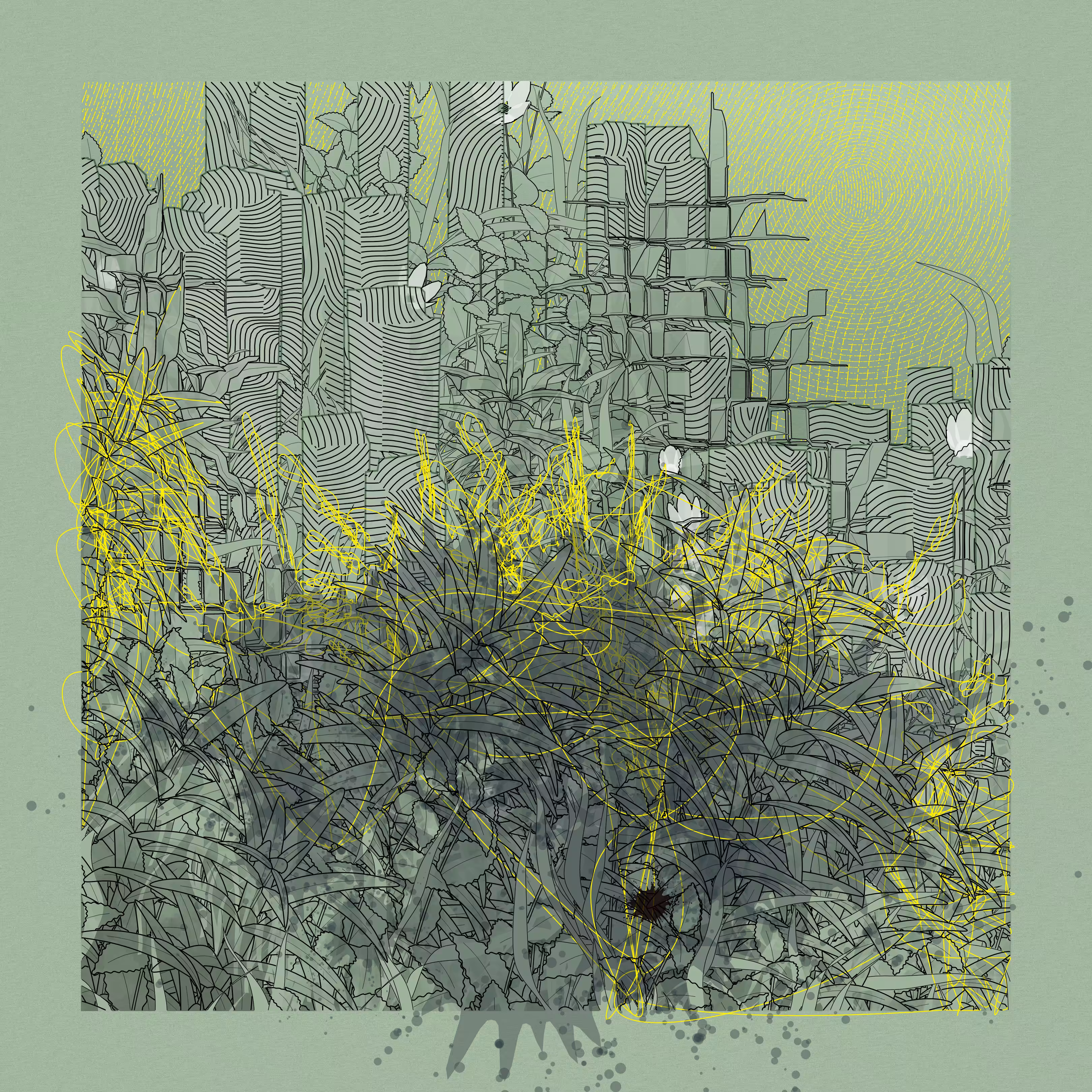 Landscape with Carbon Capture #7798