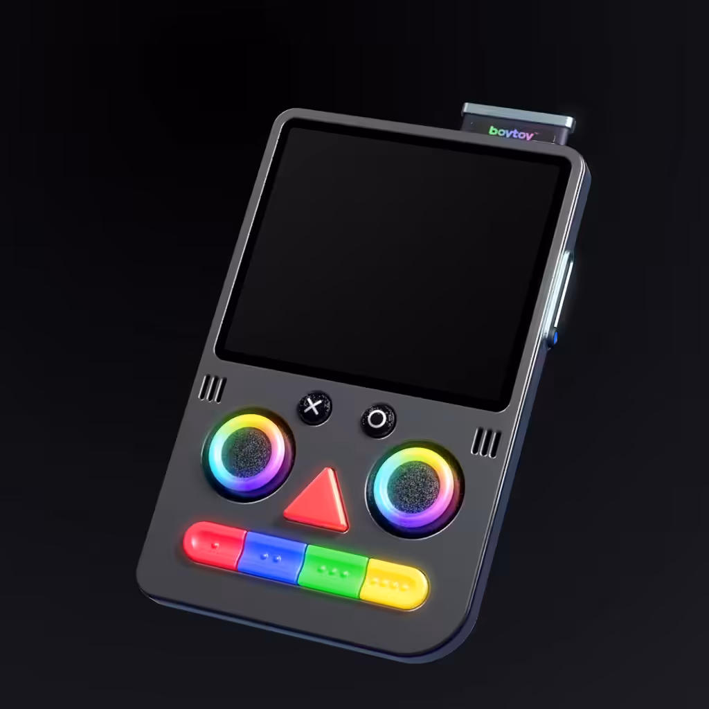 BOYTOY™ Handheld Game Console – Onyx