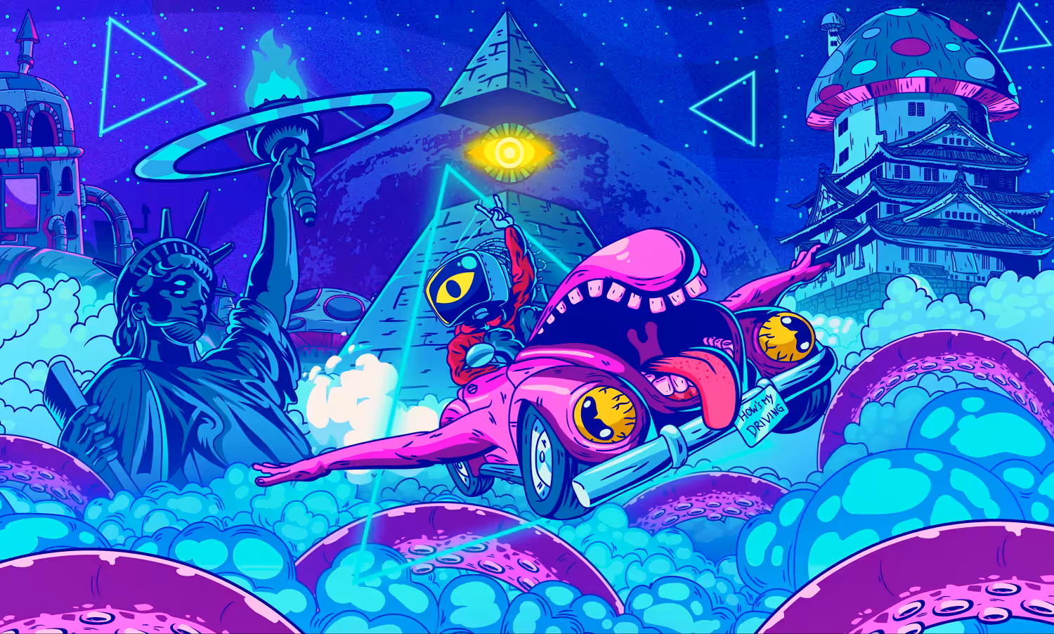 Ride in the World of Imagination