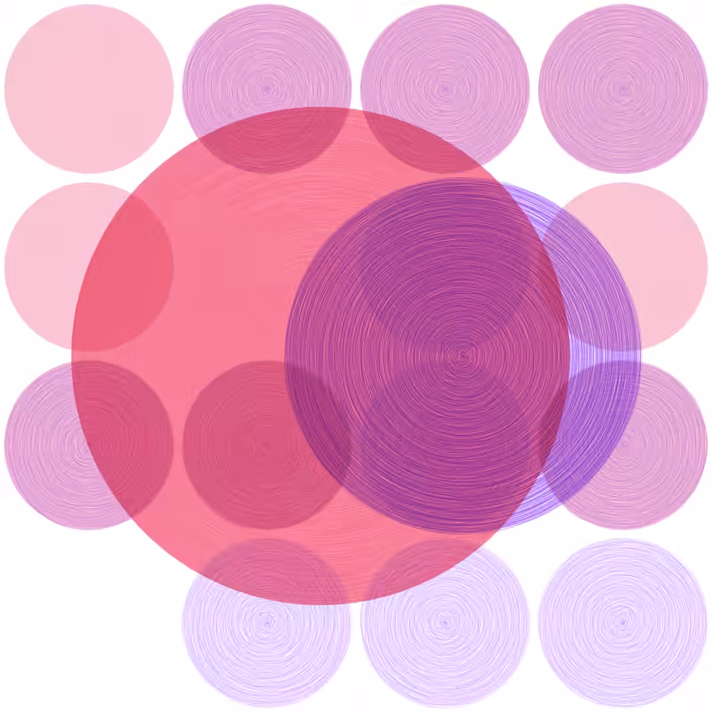 Brushed Circles #3