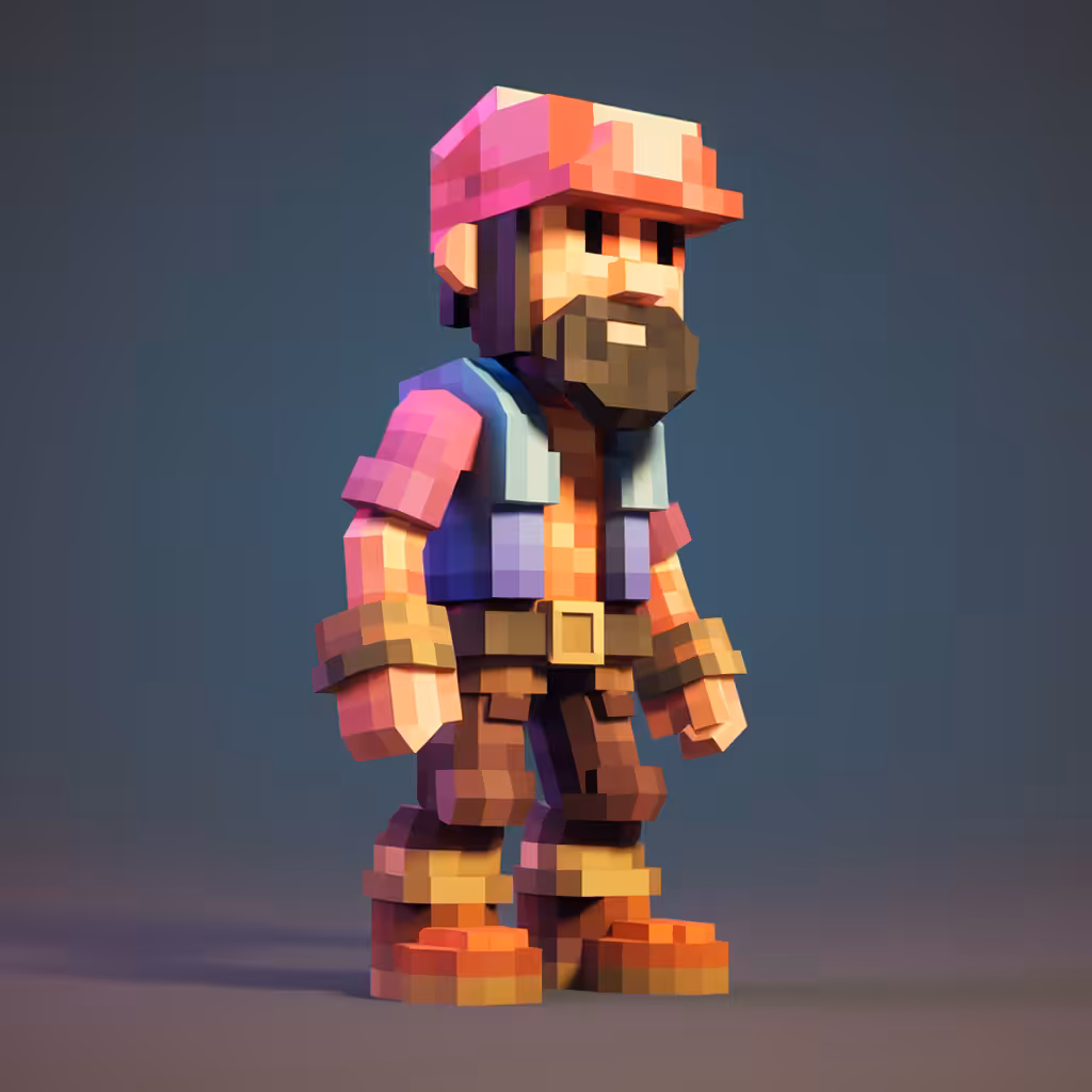 Tez Pixel Figure #15