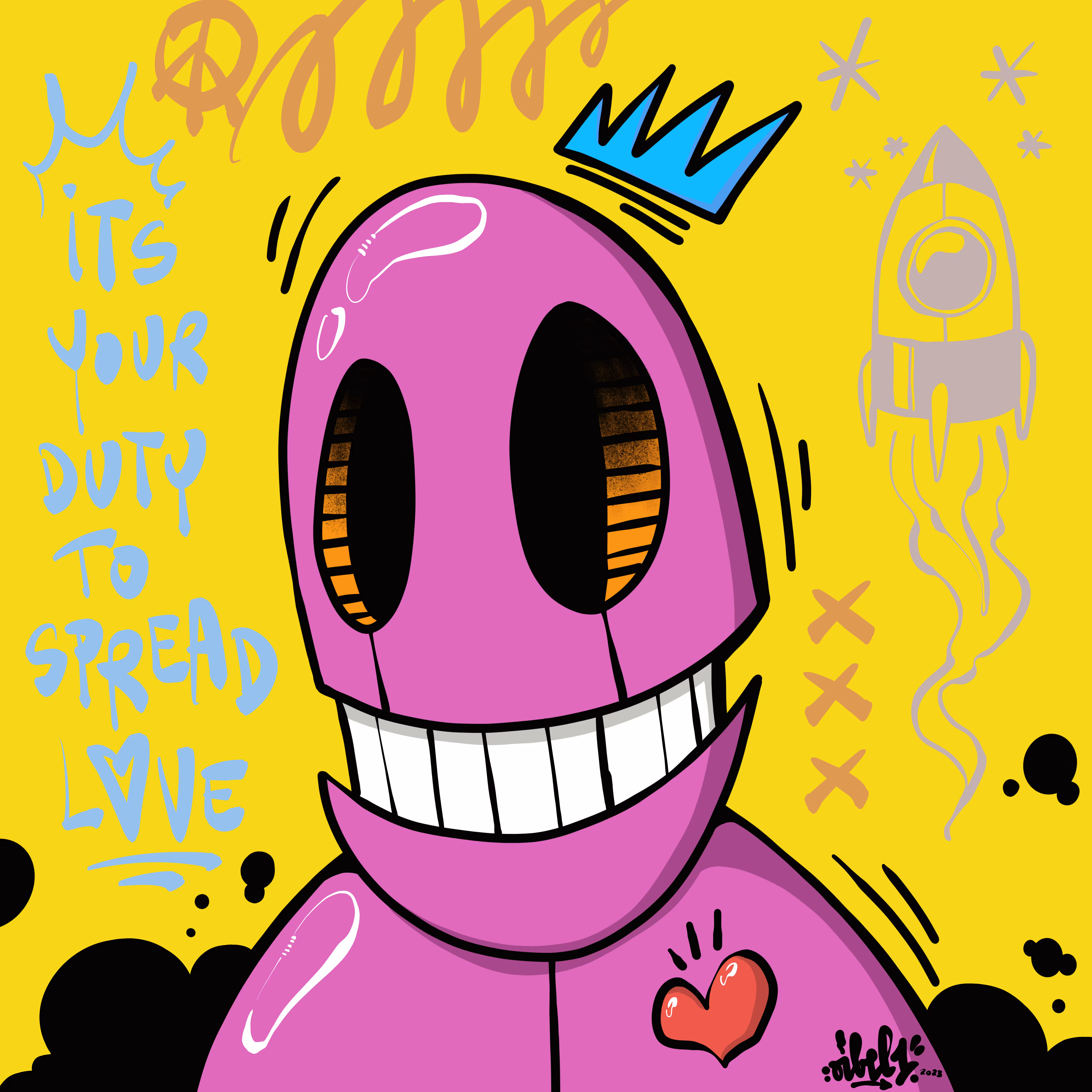 ITS YOUR DUTY TO SPREAD LOVE - Oibot